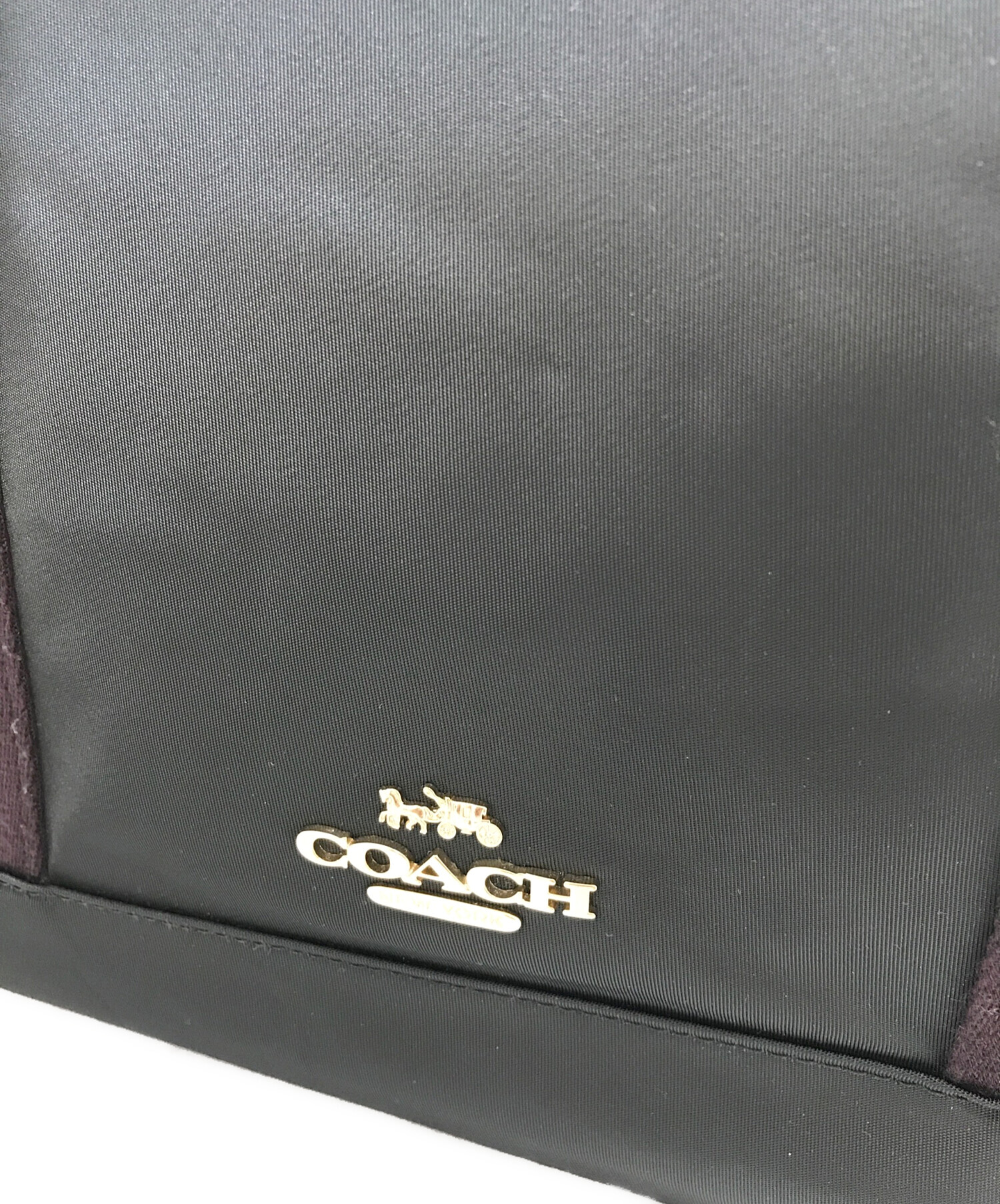 中古・古着通販】COACH (コーチ) エリス ウィークエンダー ブラック 