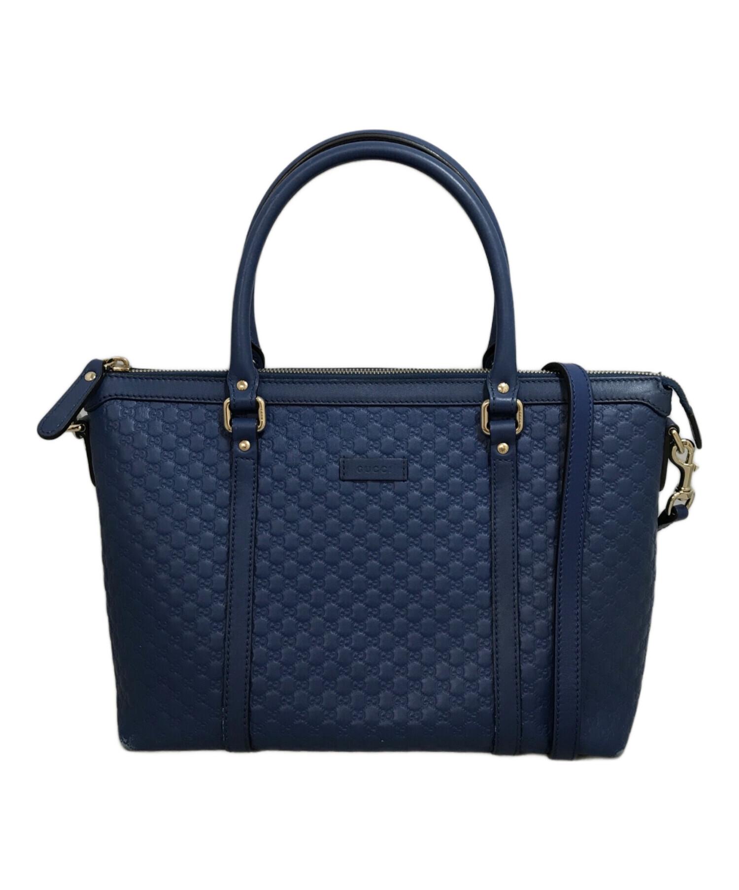 GUCCI バッグ　一度のみ使用 中古・古着通販】GUCCI (グッチ) マイクログッチシマレザー2wayバッグ