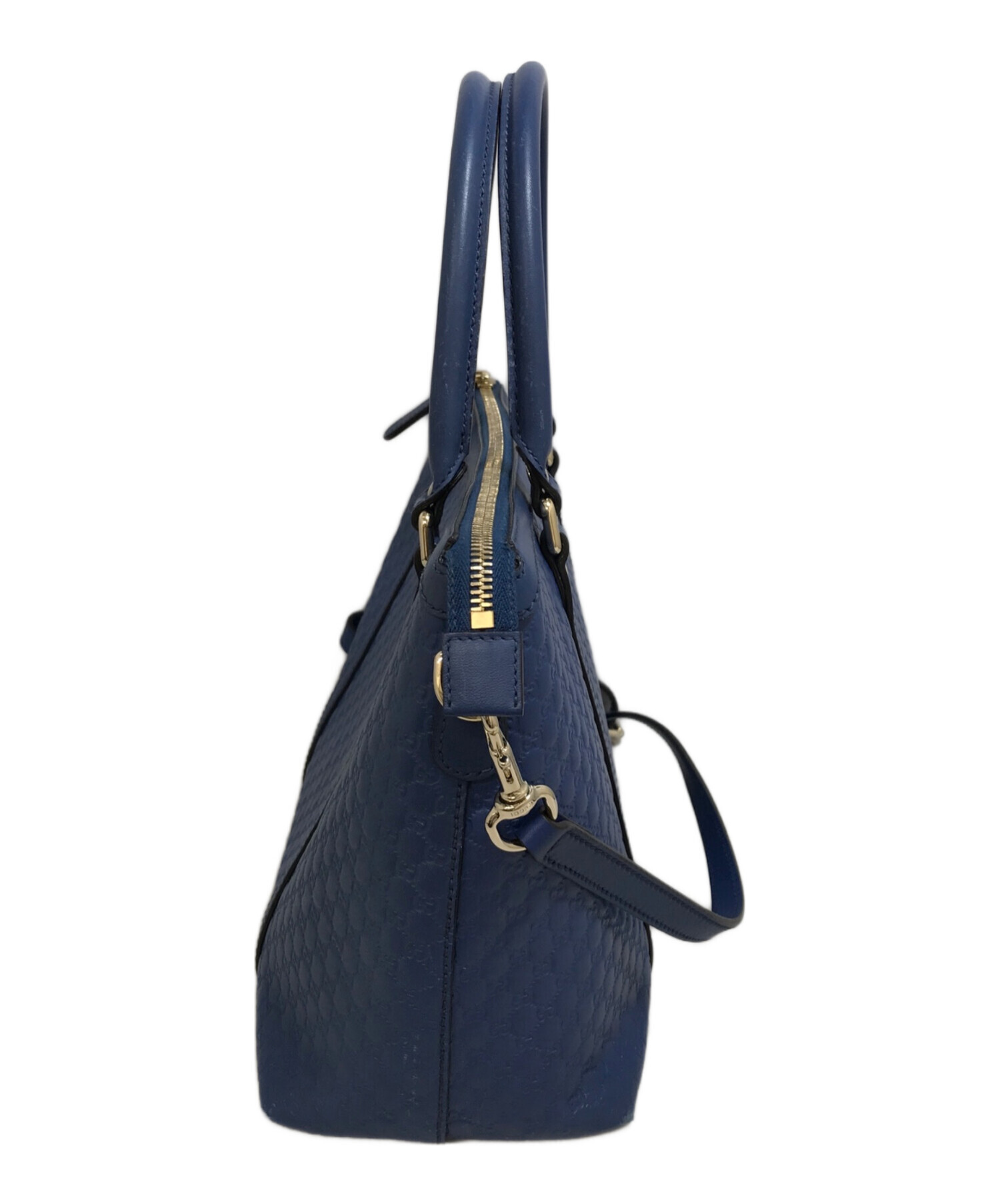 中古・古着通販】GUCCI (グッチ) マイクログッチシマレザー2wayバッグ