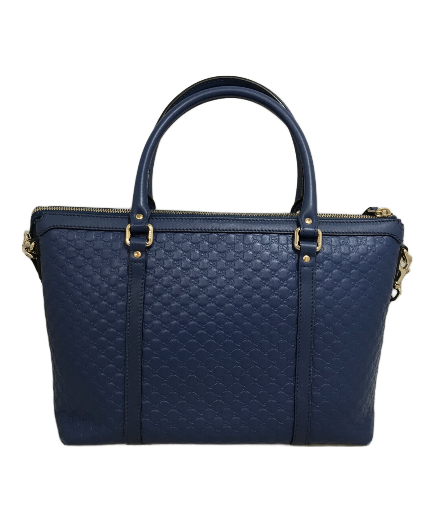 グッチ GUCCI マイクログッチシマ 2Way トート バッグ ショルダー