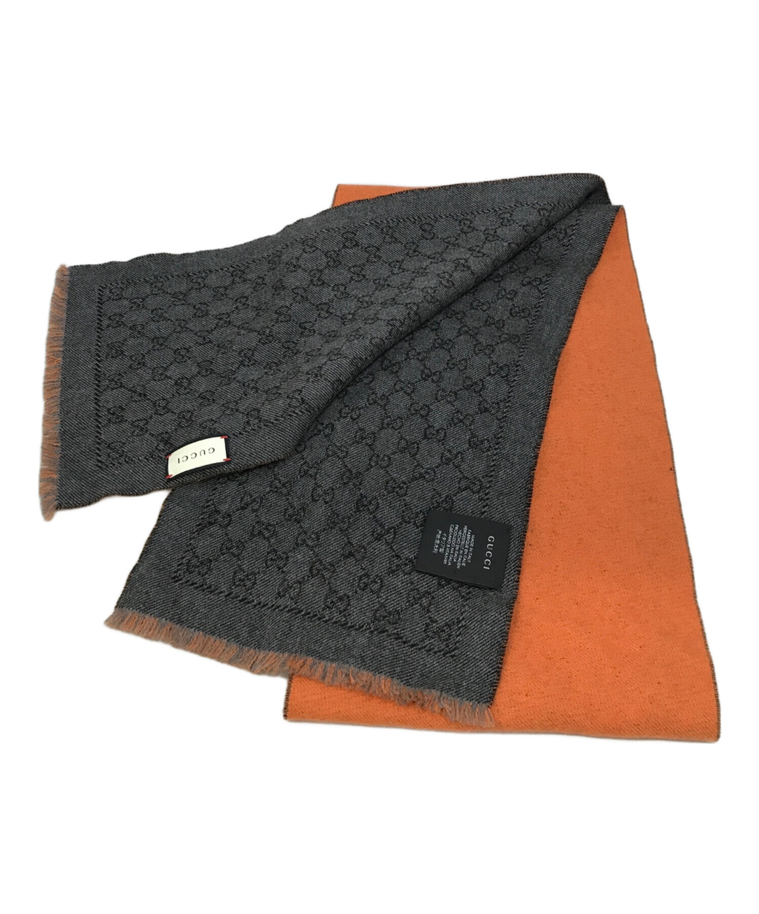 未使用　GUCCI グッチ　マフラー　CG グッチ GUCCI マフラー メンズ レディース 男女兼用 GG柄 ウェビング