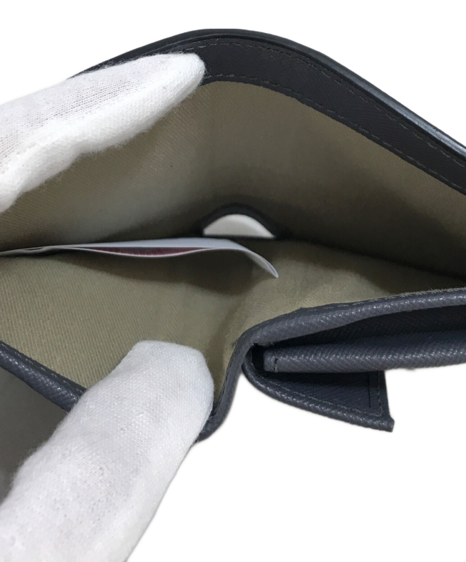 中古・古着通販】MARNI (マルニ) 2つ折り財布 レッド×グレー｜ブランド