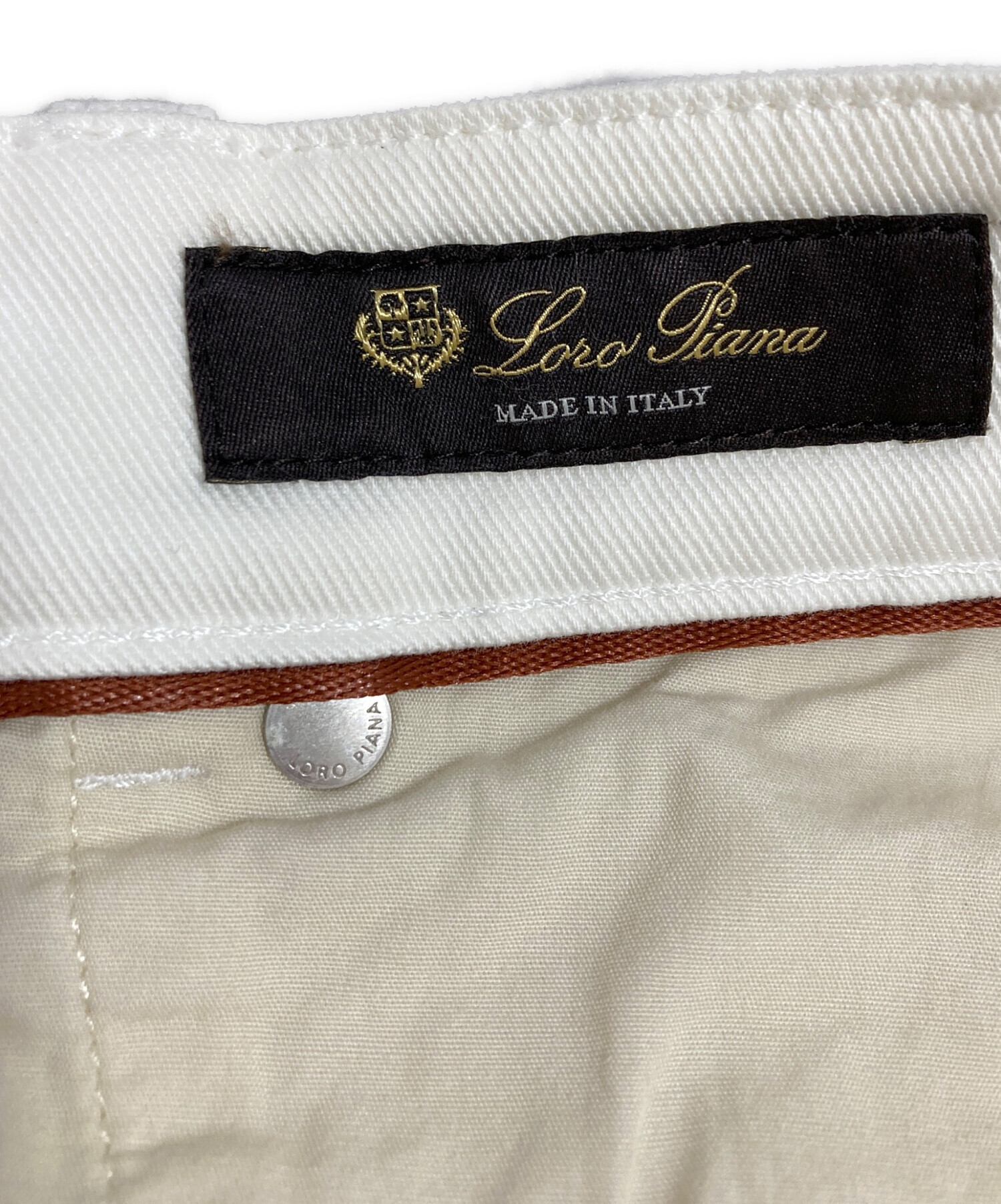 中古・古着通販】LORO PIANA (ロロピアーナ) カットオフデニム 中古・古着通販】LORO PIANA (ロロピアーナ) カットオフデニム