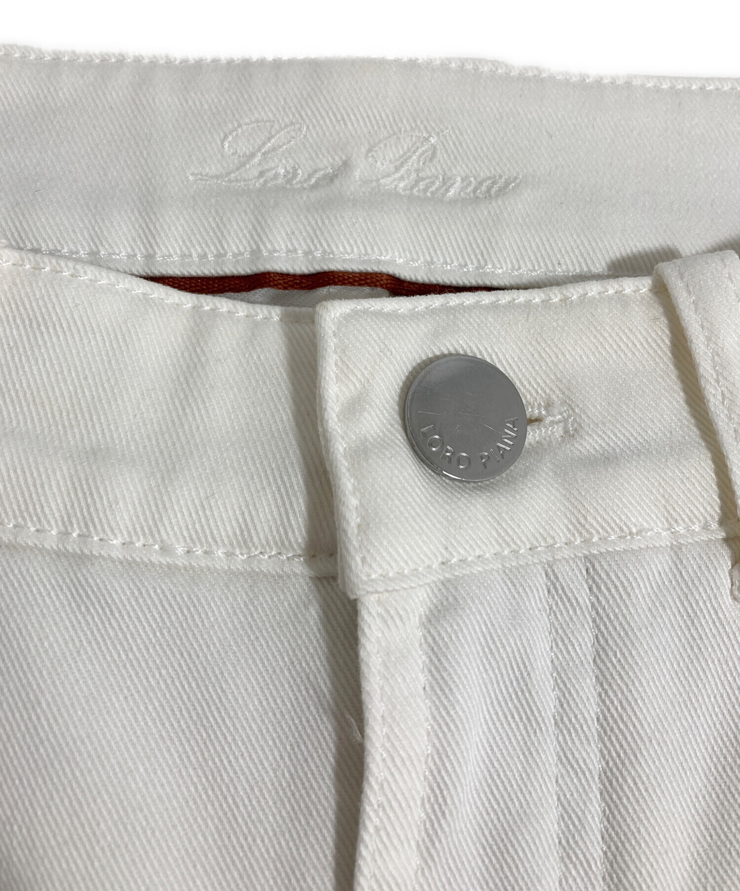 中古・古着通販】LORO PIANA (ロロピアーナ) カットオフデニム 中古・古着通販】LORO PIANA (ロロピアーナ) カットオフデニム