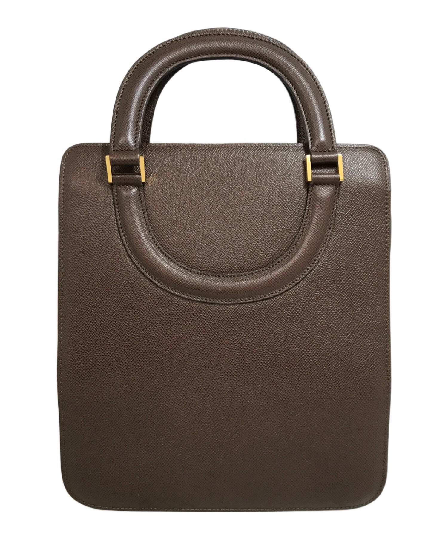 中古・古着通販】BALLY (バリー) 2wayレザーハンドバッグ ブラウン 