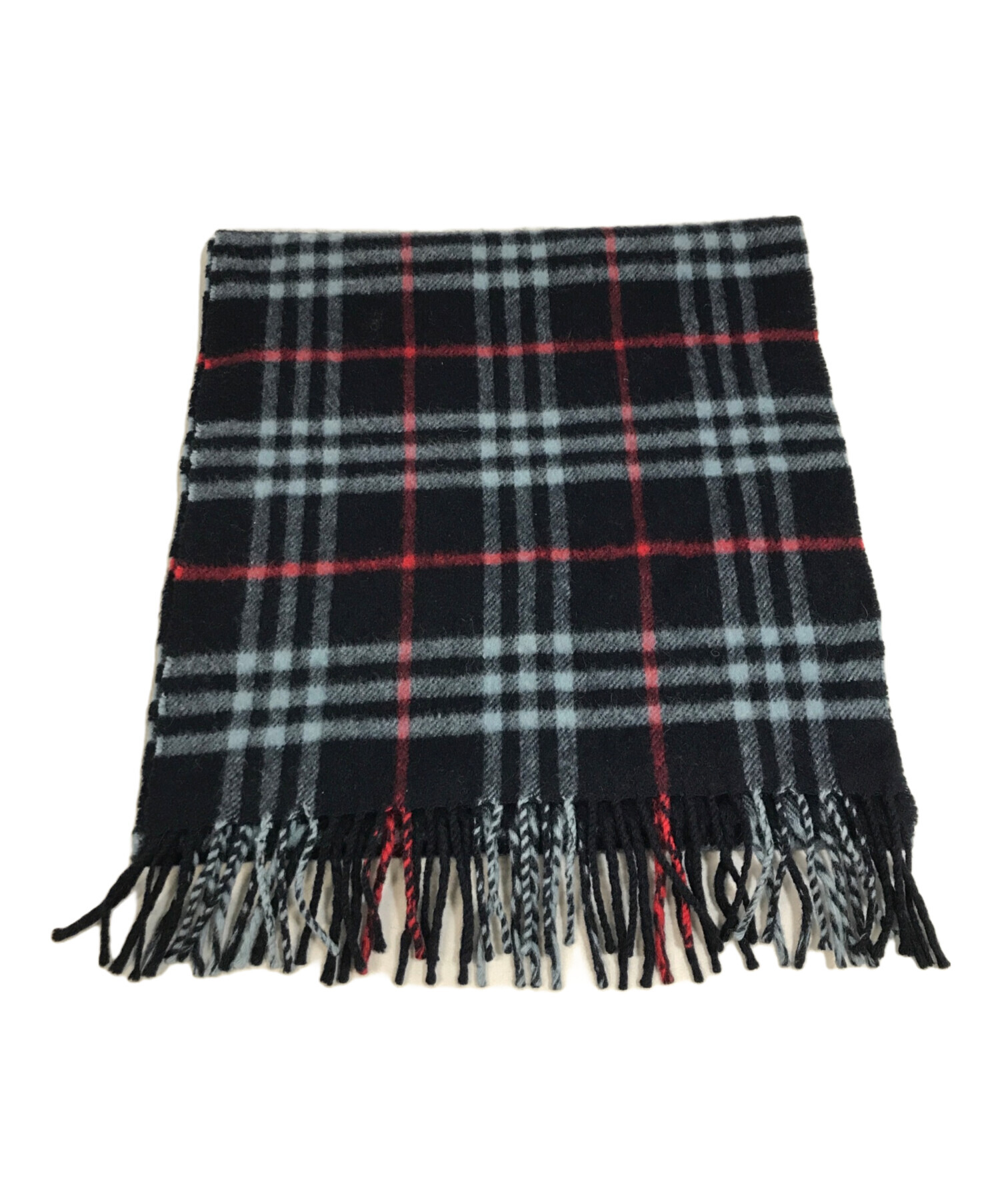 中古・古着通販】Burberry's (バーバリーズ) チェックカシミヤマフラー