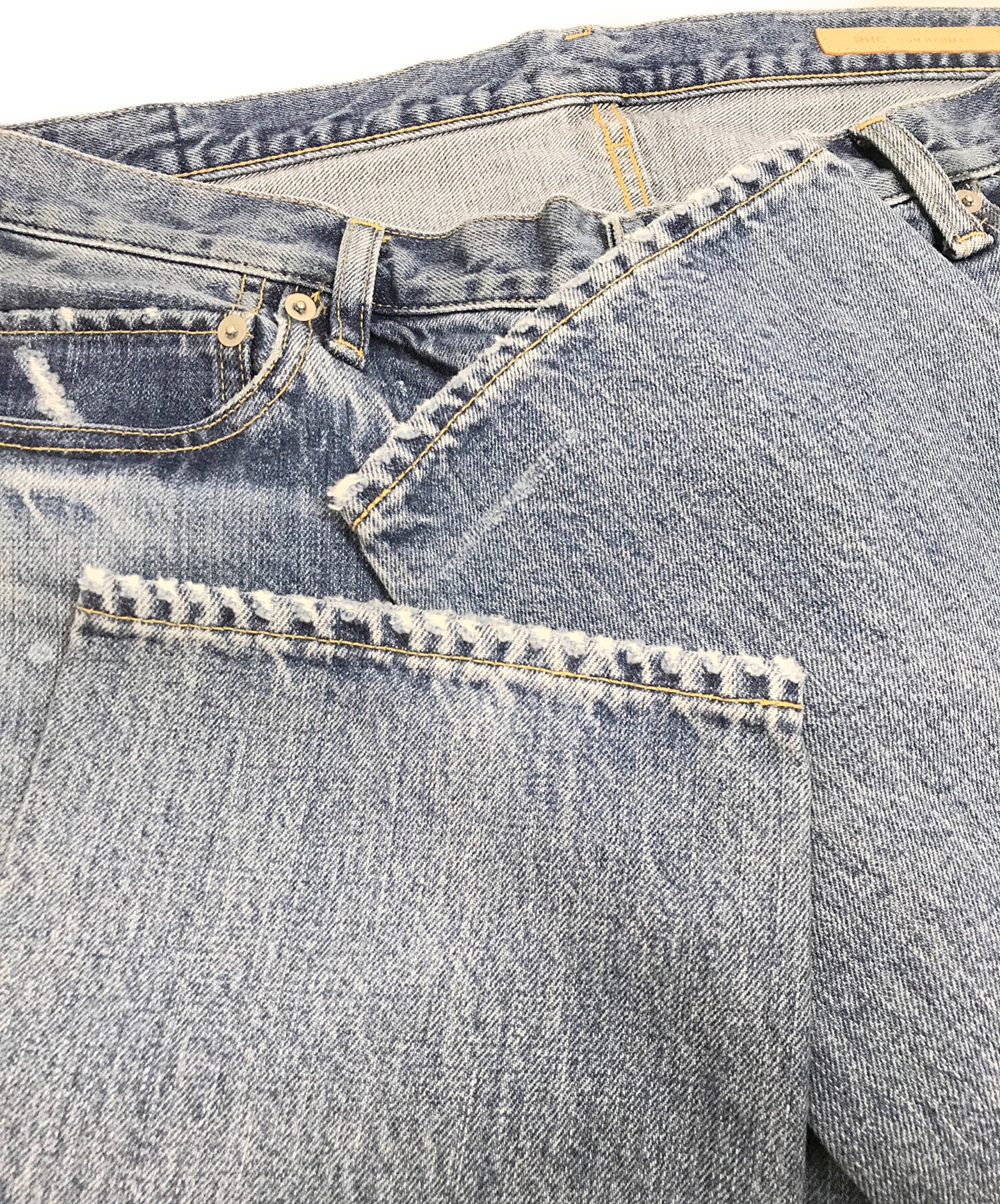 現行品 Ron Herman DENIMW34リサイクル ストレートデニムパンツ - メルカリ