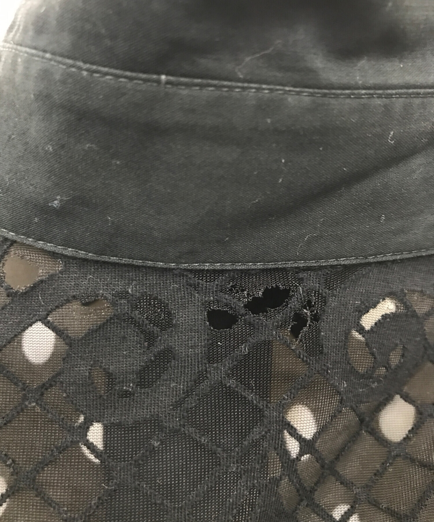 中古・古着通販】GIANNI VERSACE (ジャンニ・ヴェルサーチ) 切替シアー