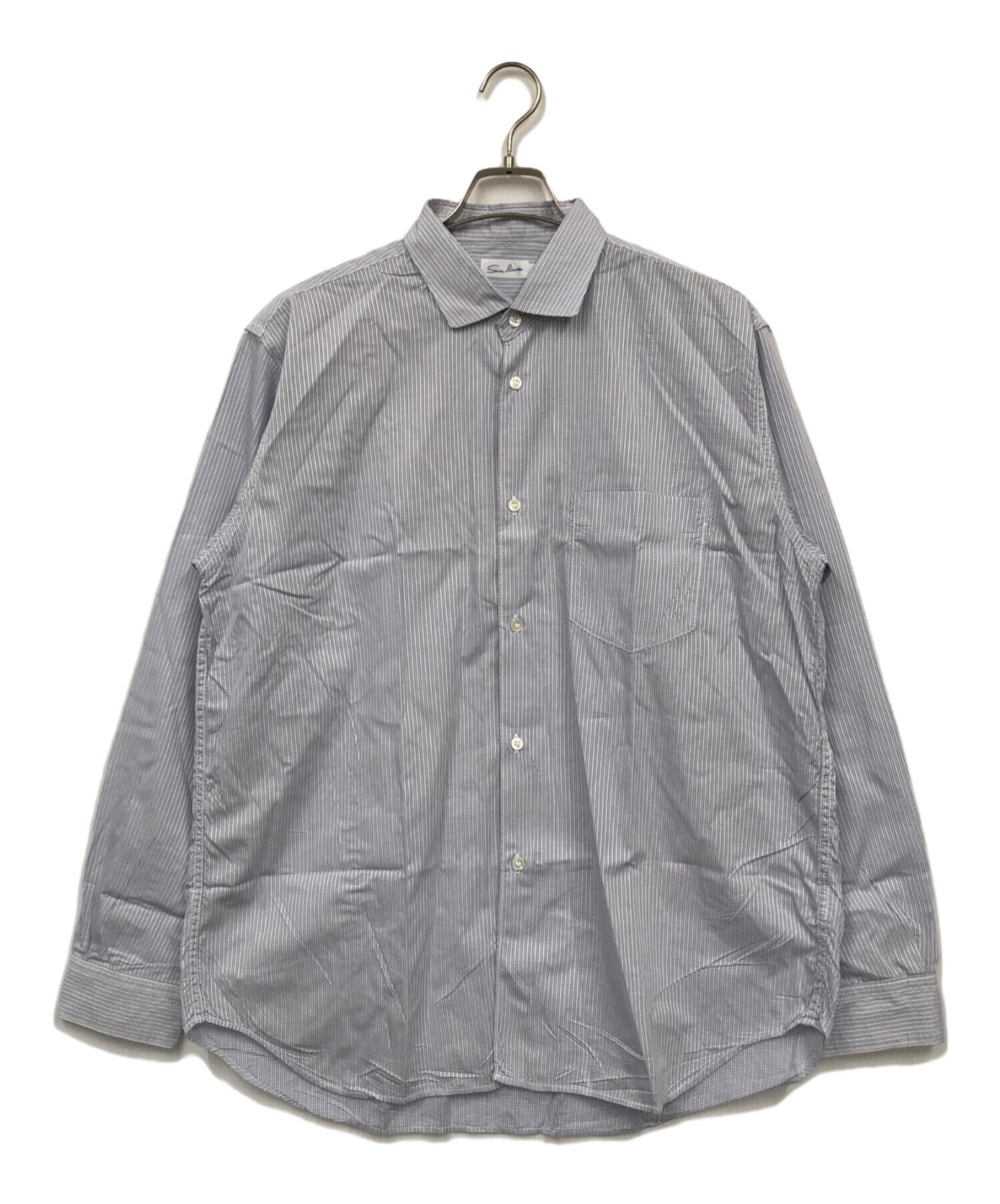 中古・古着通販】sans limite (サンリミット) 2本針ボックスシャツ 