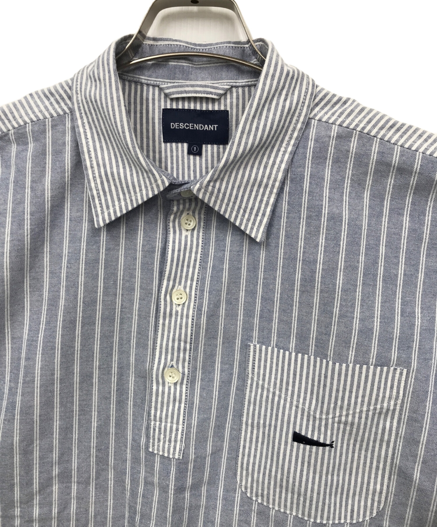 中古・古着通販】DESCENDANT (ディセンダント) POストライプシャツ