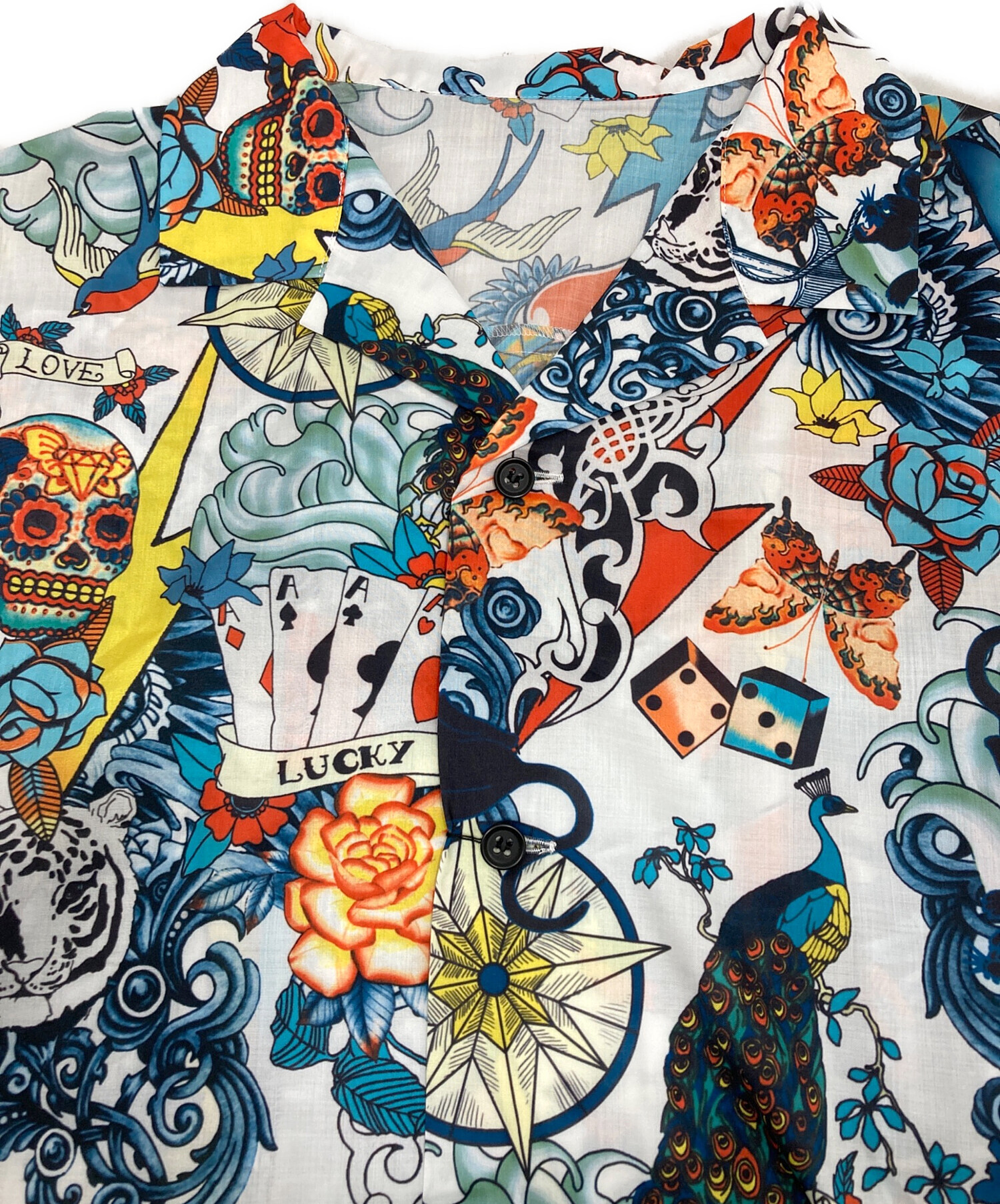 中古・古着通販】&ellecy (アンドエルシー) アメトラタトゥーシャツ