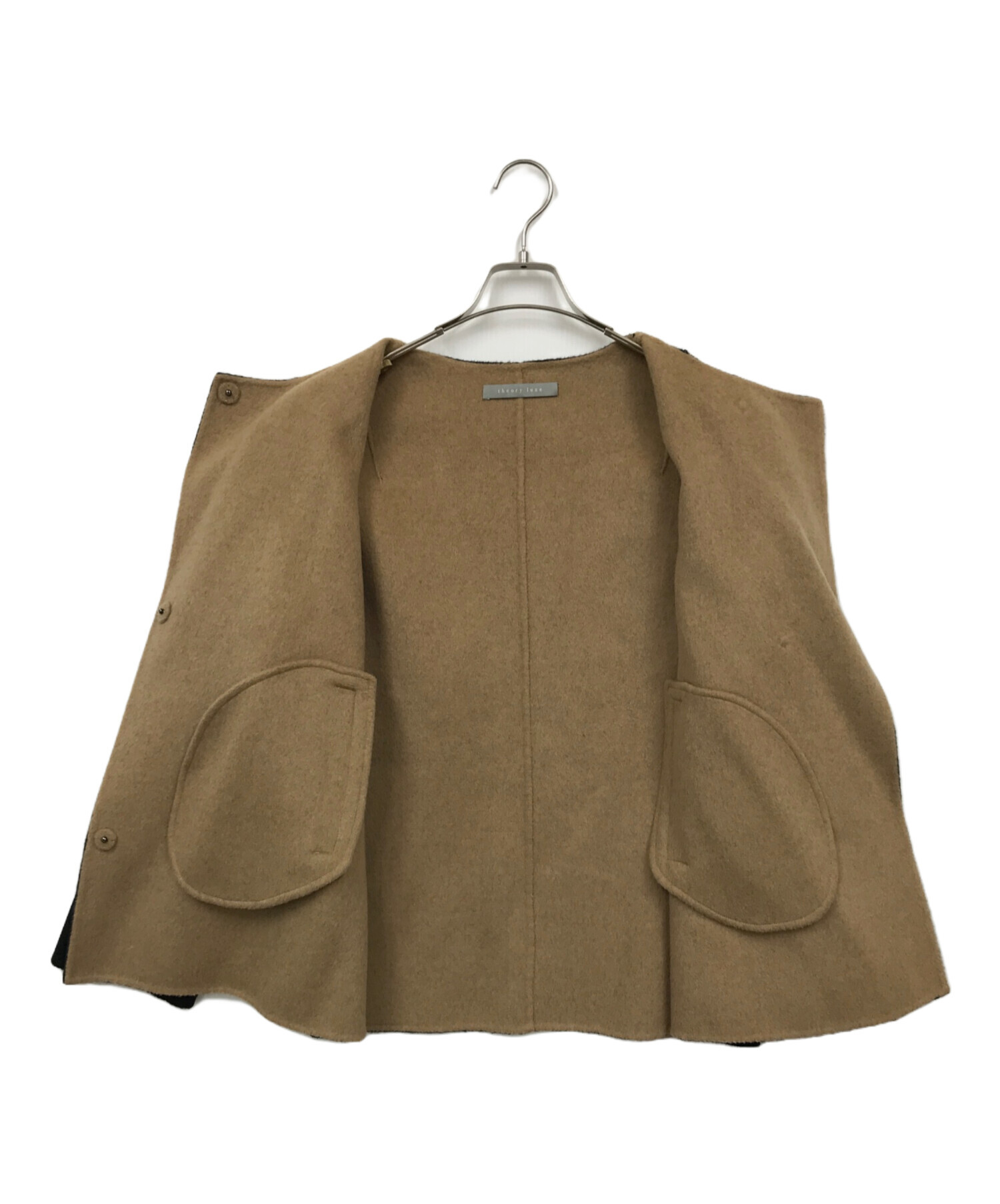 セオリーリュクス　ダブルフェイスショートコート　38 ⭐︎12/5までお値下中 中古・古着通販】theory luxe (セオリーリュクス) ダブルフェイス ノー