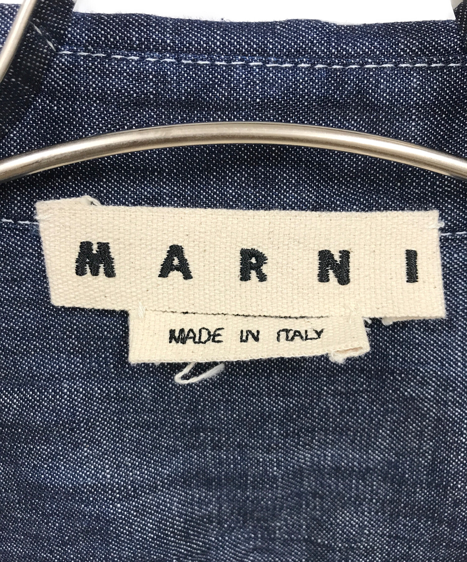 中古・古着通販】MARNI (マルニ) 3ポケットデニムシャツ