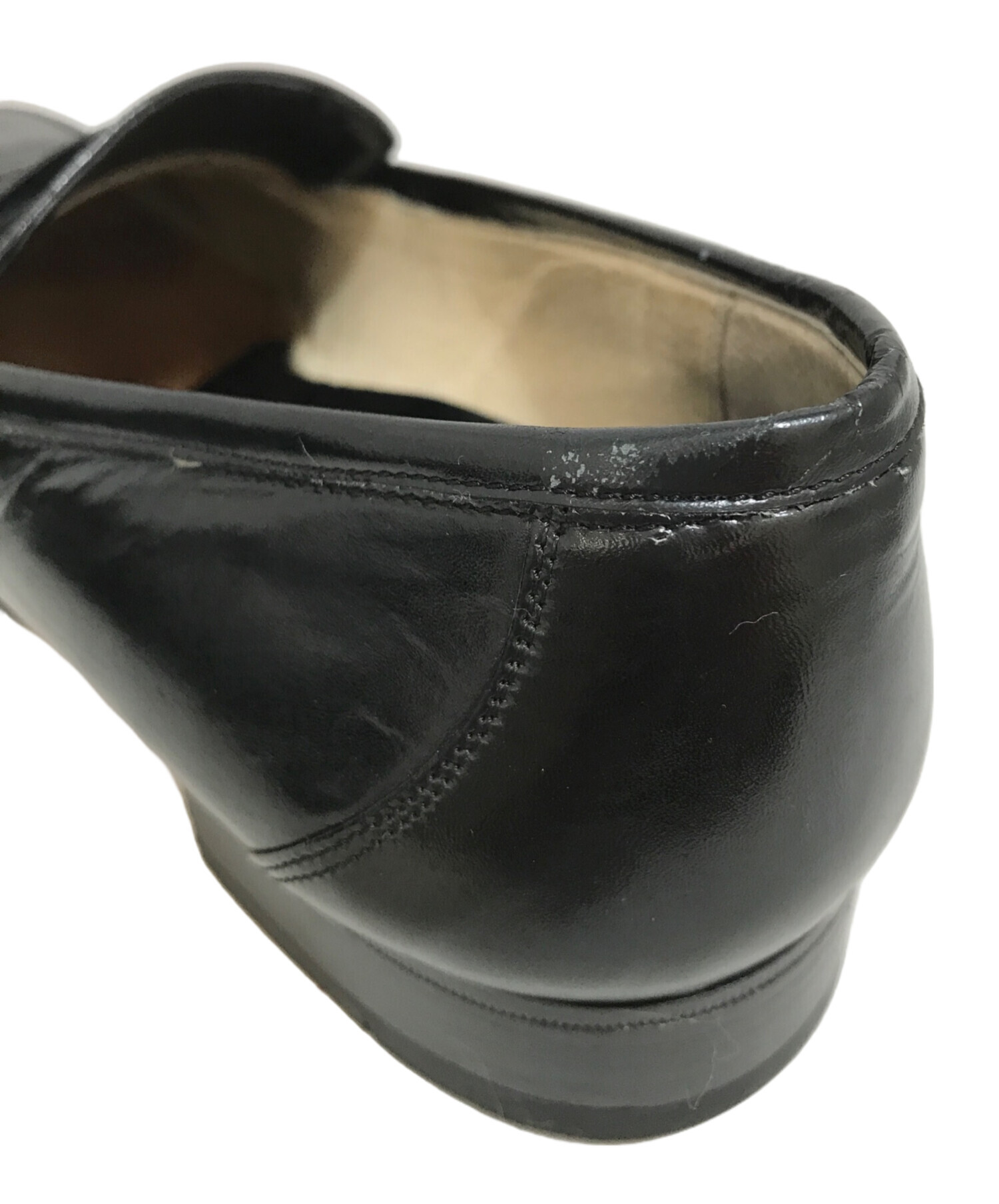 中古・古着通販】GUCCI (グッチ) ローファー ブラック サイズ:41