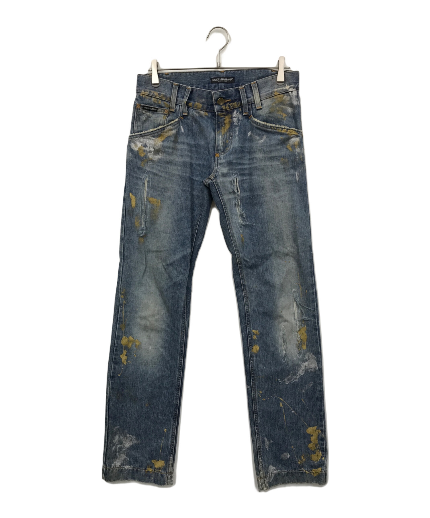 中古・古着通販】DOLCE & GABBANA (ドルチェ＆ガッバーナ) ペンキ加工
