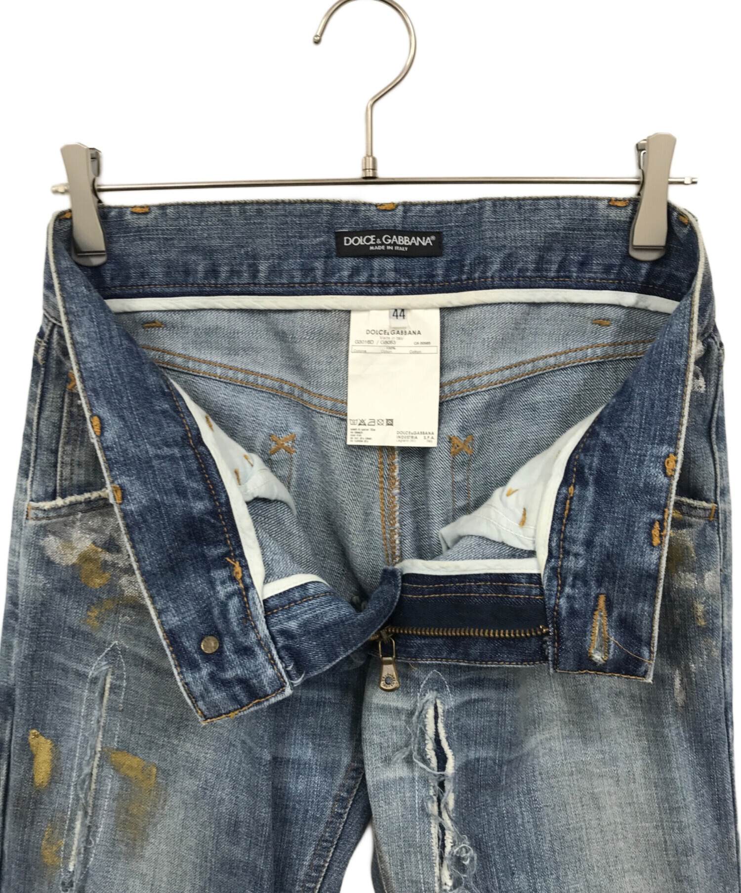 中古・古着通販】DOLCE & GABBANA (ドルチェ＆ガッバーナ) ペンキ加工