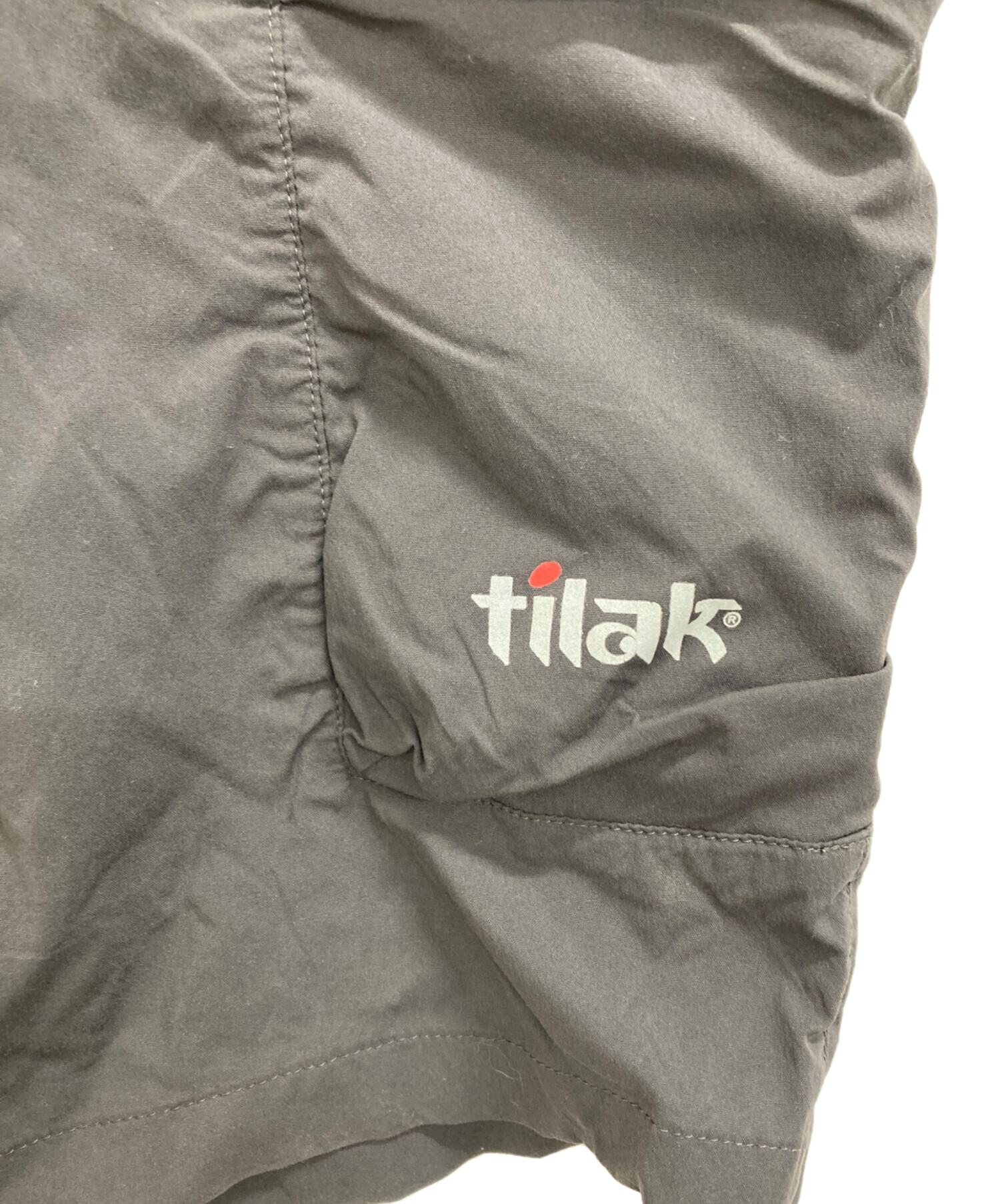 中古・古着通販】tilak (ティラック) ショートパンツ グレー サイズ:S