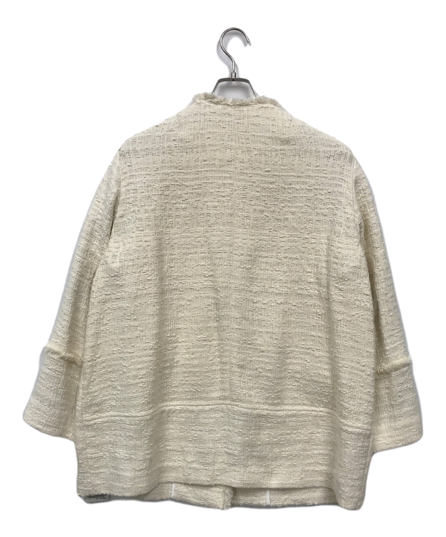 【完売品・美品】IENA イエナ レーヨン 麻 ツイード ジャケット ベージュ 完売品・美品】IENA イエナ レーヨン 麻 ツイード ジャケット ベージュ