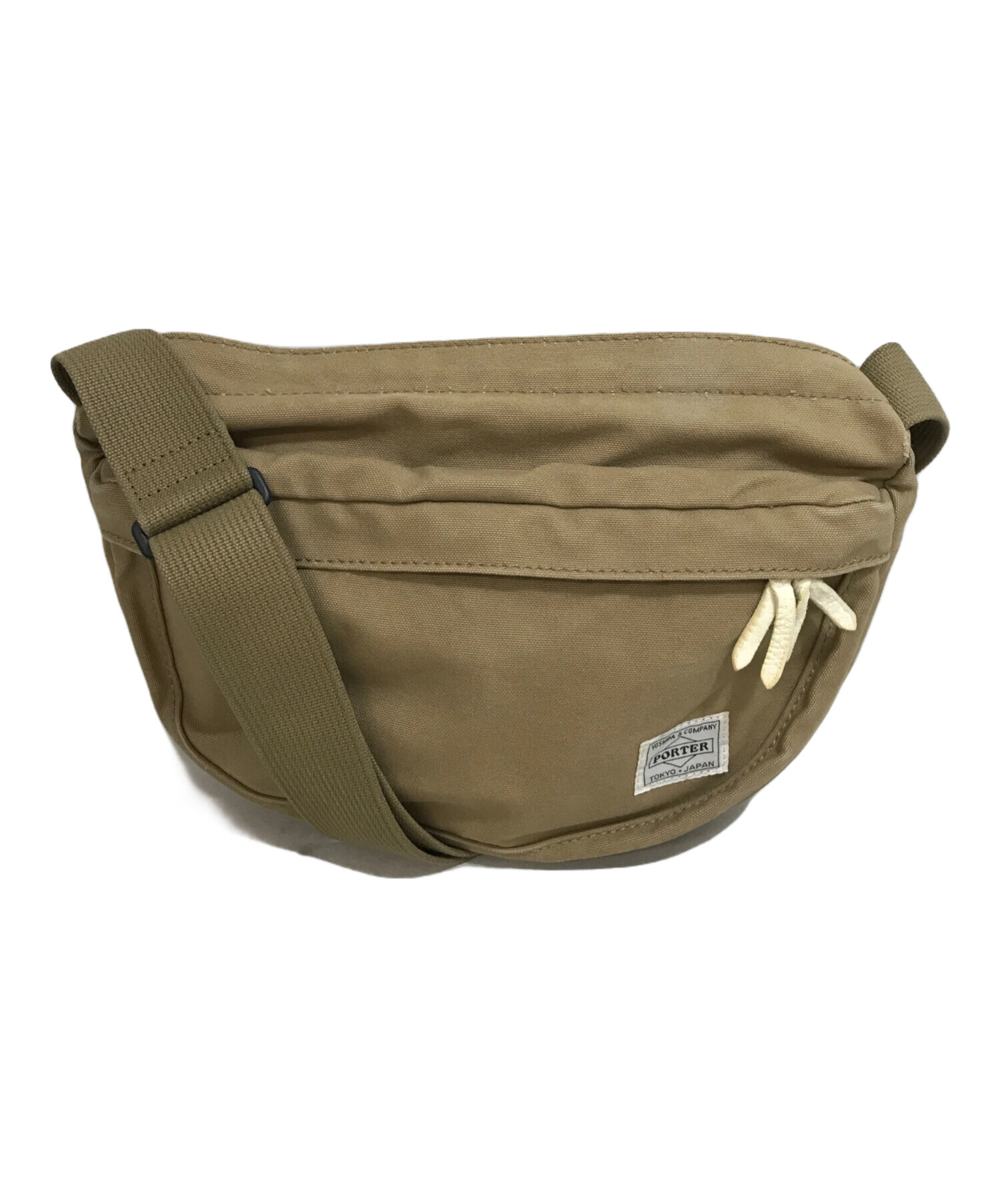 中古・古着通販】PORTER (ポーター) ショルダーバッグ ベージュ