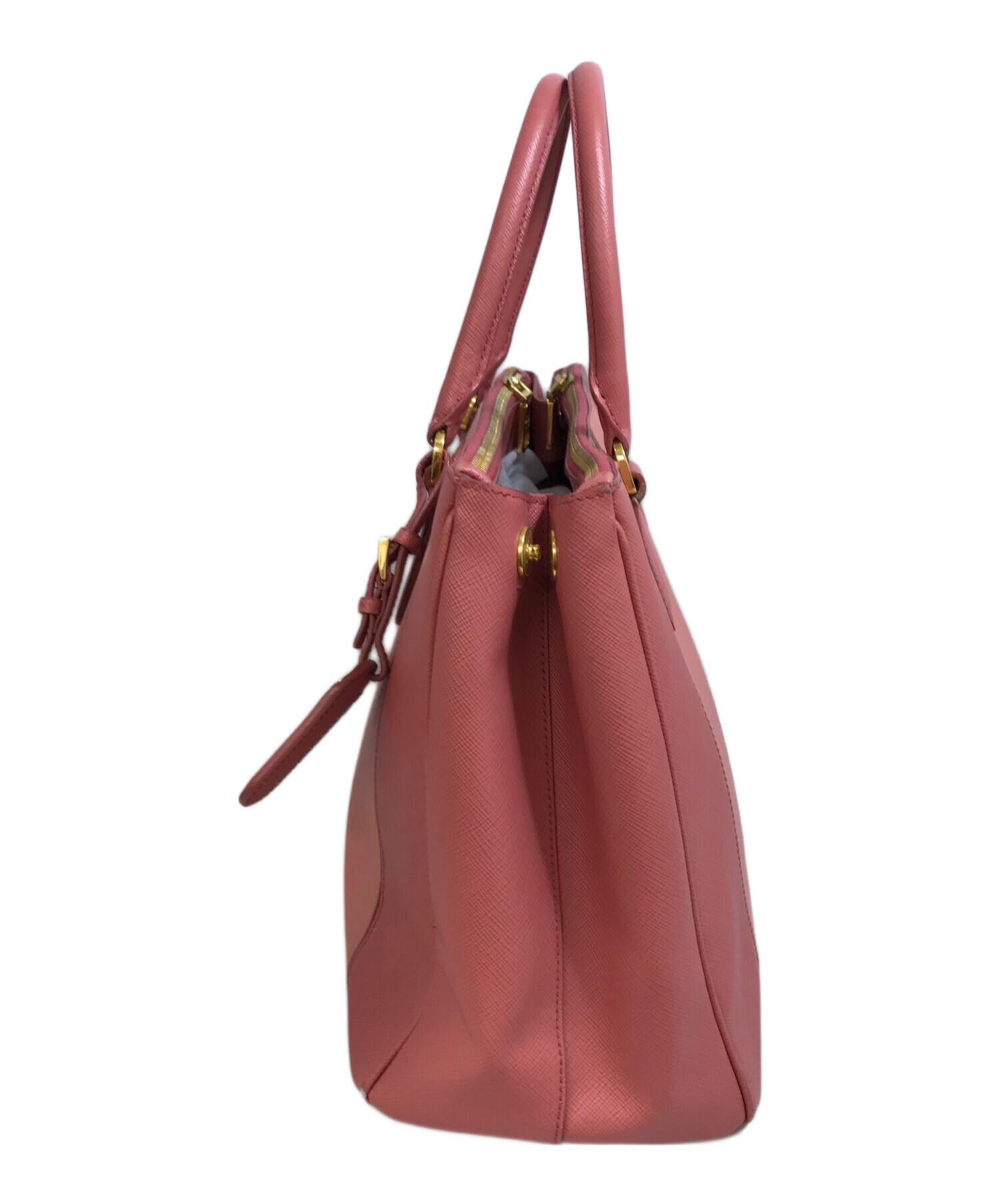 PRADA プラダ サフィアーノ2way トートバッグ 中古・古着通販】PRADA (プラダ) サフィアーノ2WAYトートバッグ