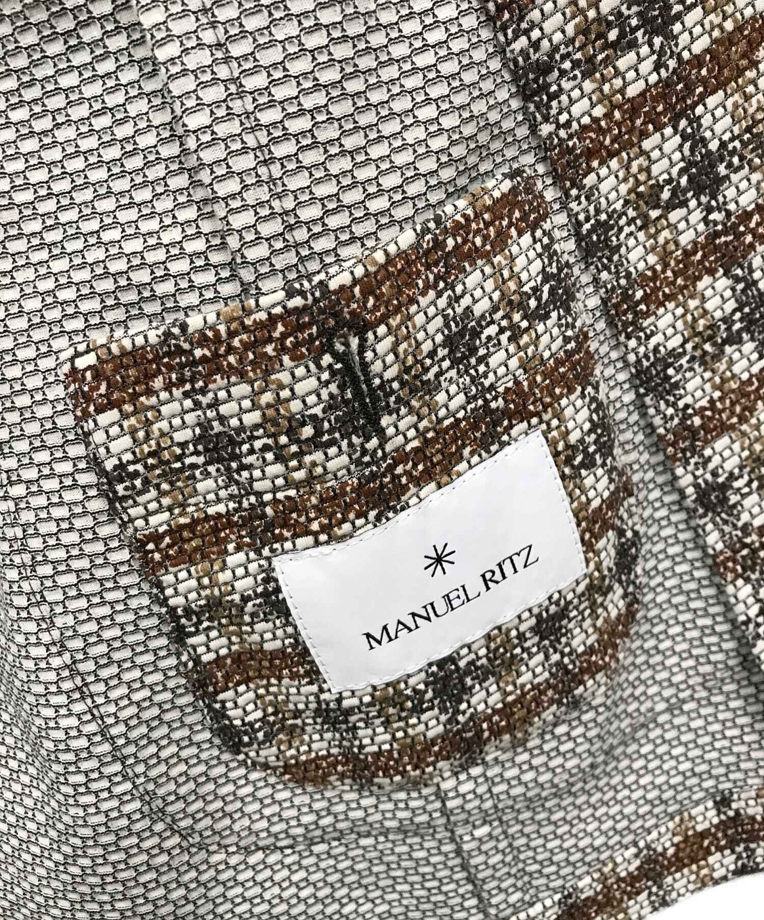 中古・古着通販】MANUEL RITZ (マニュエル・リッツ) テーラード