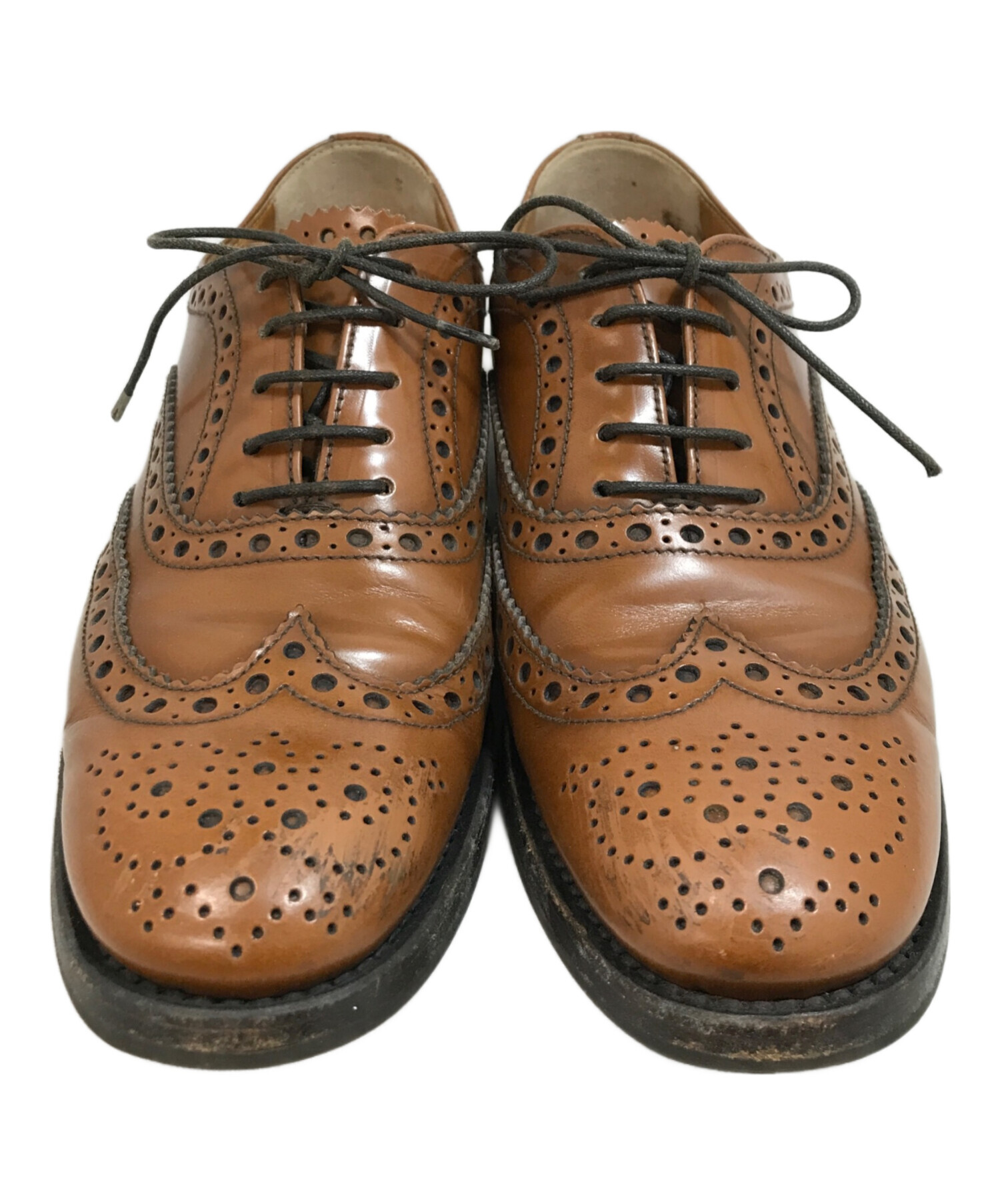 【新品/未使用】Church's BURWOOD 36サイズ 中古・古着通販】Church's (チャーチ) BURWOOD POLISHBINDER ブラウン