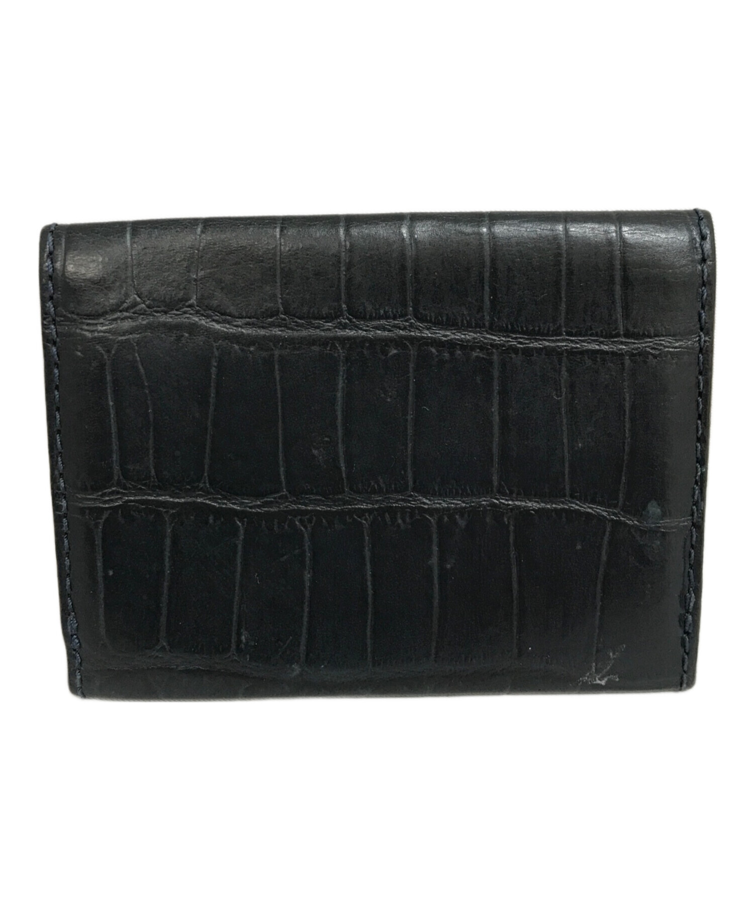 中古・古着通販】Felisi (フェリージ) クロコ型押しレザーカードケース