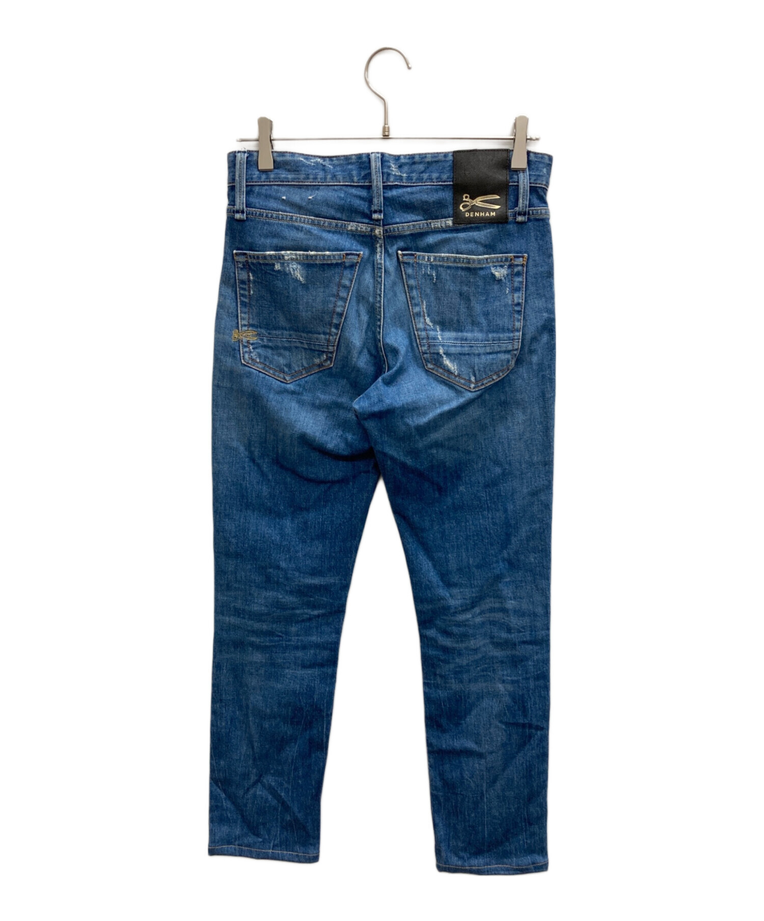 DENHAM デンハム コーデュロイ ジャケット インディゴブルー 三角ロゴ 