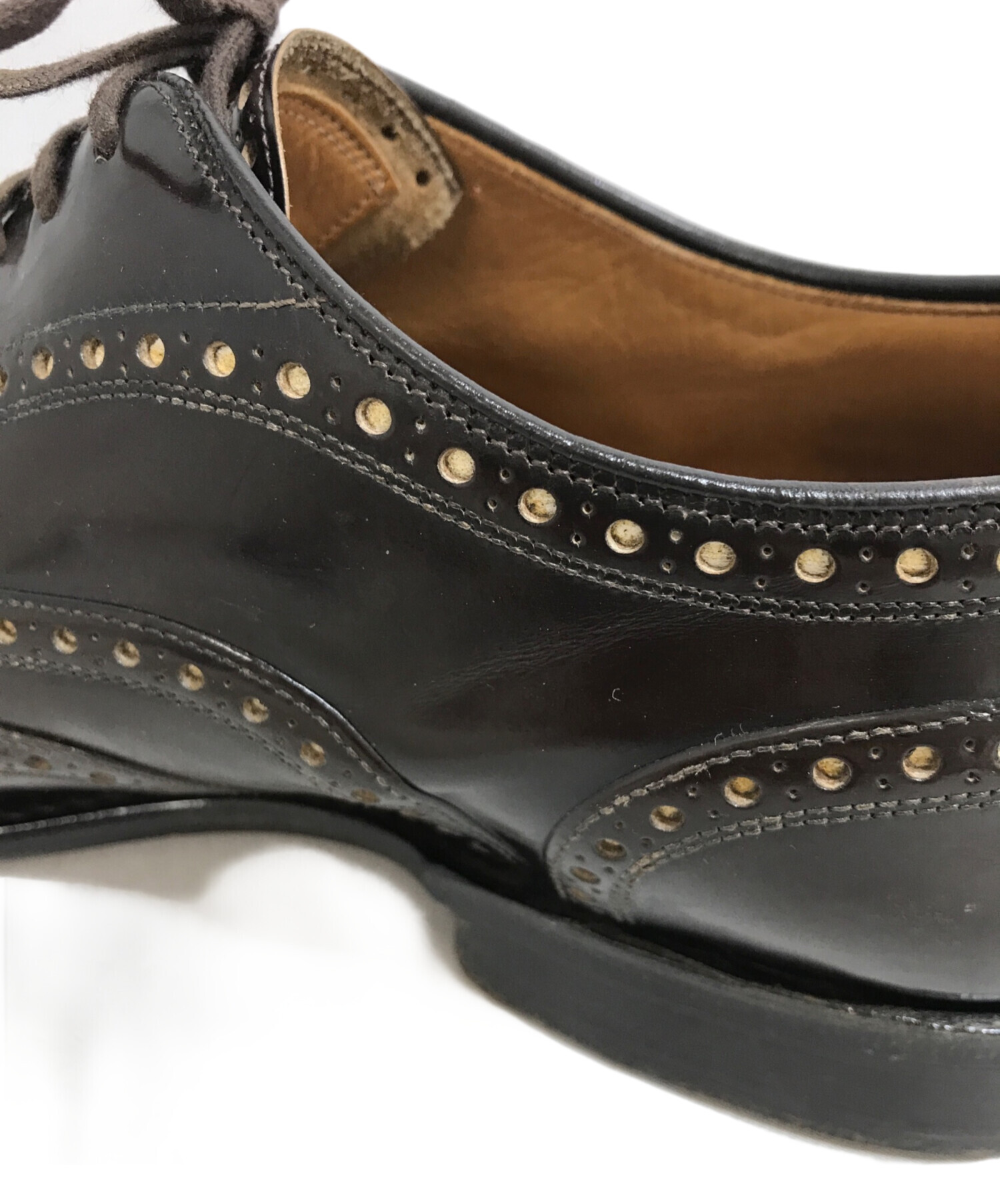 中古・古着通販】CHURCH'S (チャーチ) BURWOOD/ウイングチップシューズ