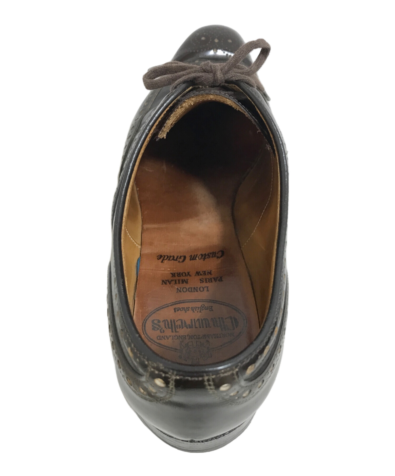 中古・古着通販】CHURCH'S (チャーチ) BURWOOD/ウイングチップシューズ