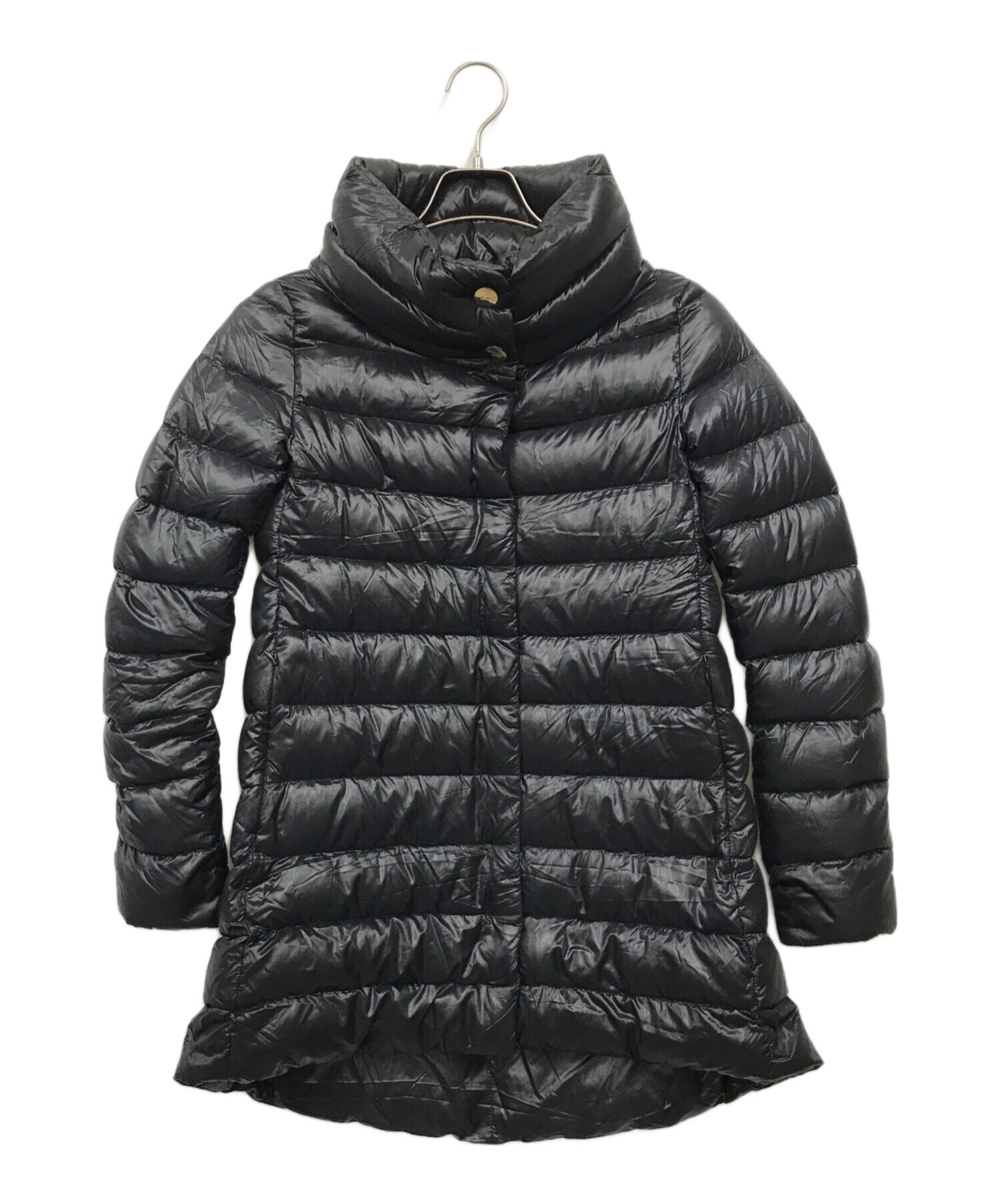 中古・古着通販】HERNO (ヘルノ) ロングダウンジャケット ブラック