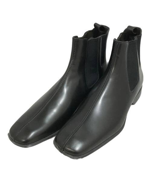 中古・古着通販】PRADA (プラダ) スクエアトゥサイドゴアブーツ