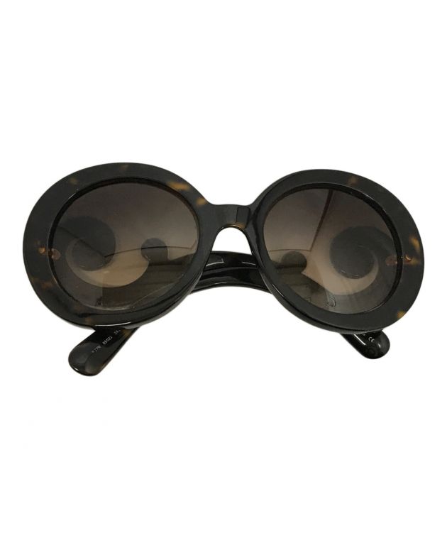 中古・古着通販】PRADA (プラダ) デザインフレームサングラス ブラウン