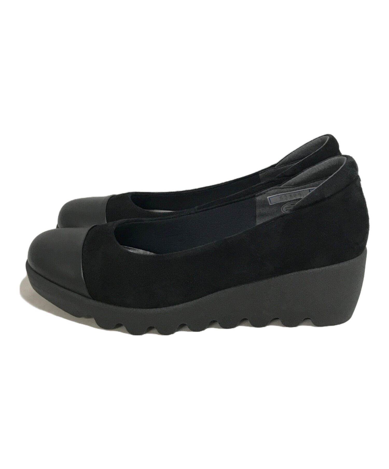 ヒルズ アベニュー パンプス 23.5 - 黒 ◇美品 ヒルズアベニュー 23.5