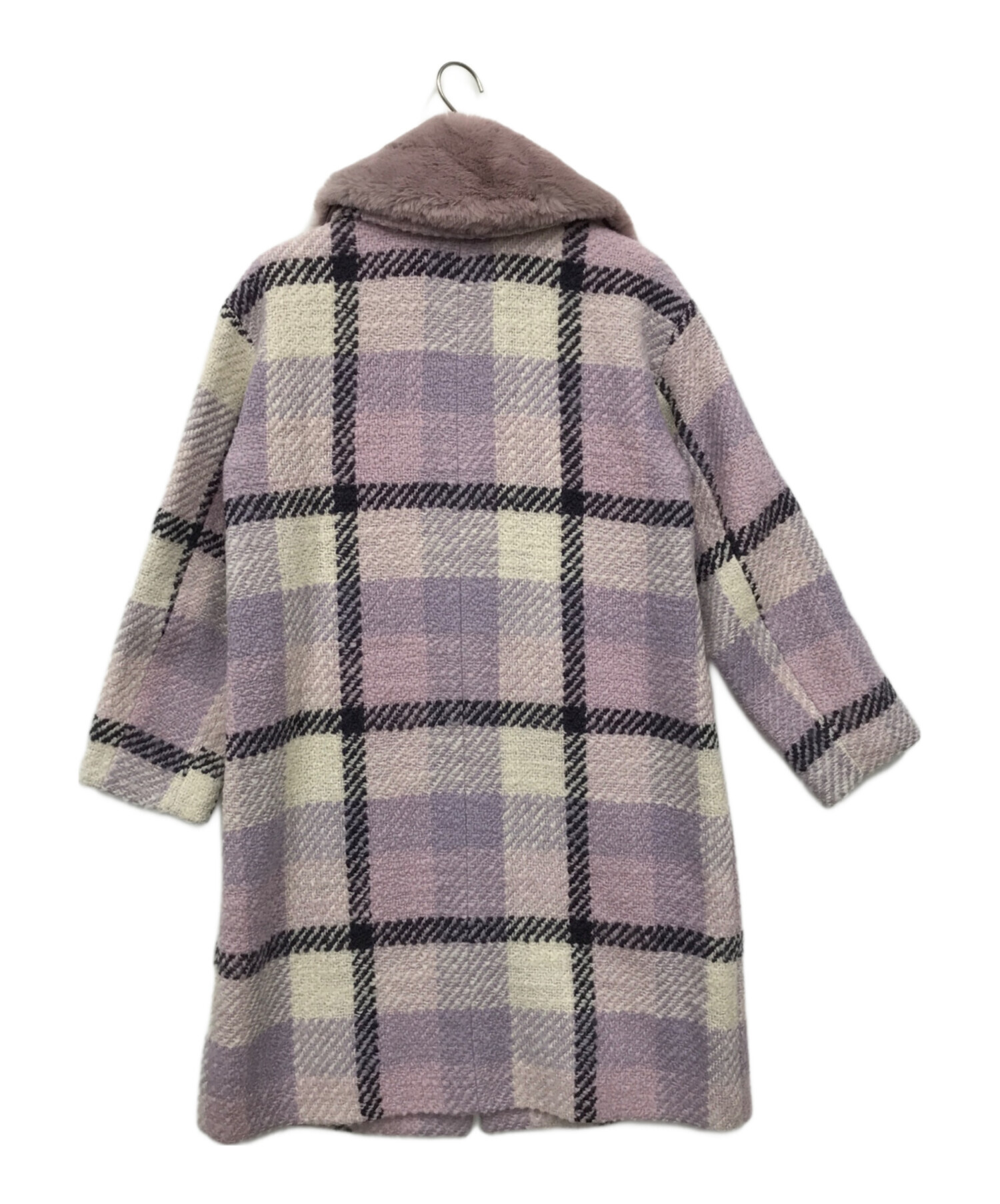 バーバリーブルーレーベル バーバリーチェックコート 中古・古着通販