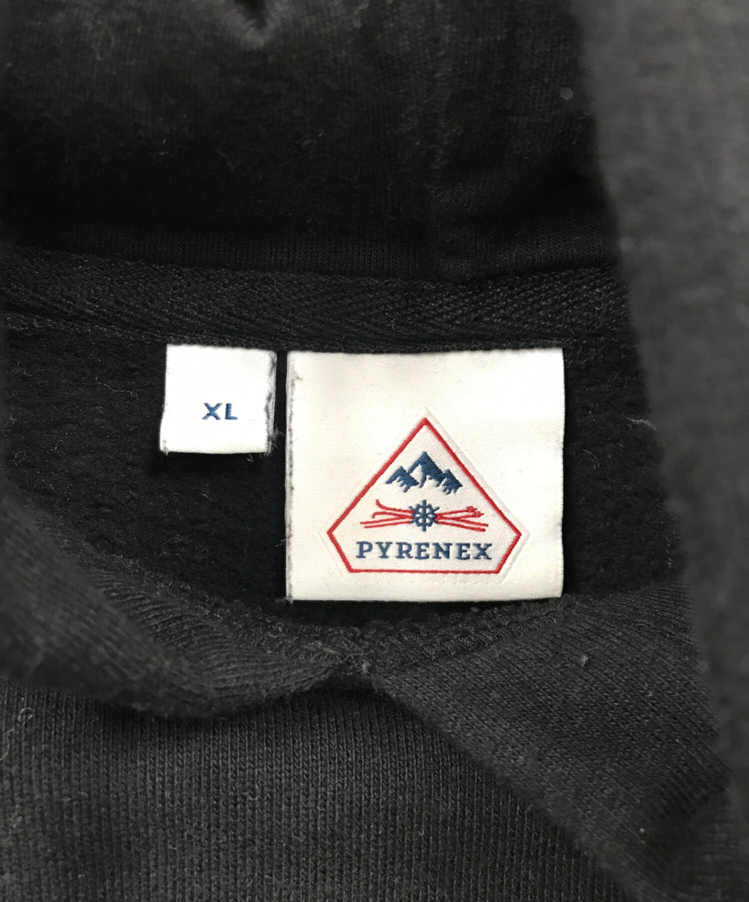 中古・古着通販】Pyrenex (ピレネックス) パーカー ブラック サイズ:XL 