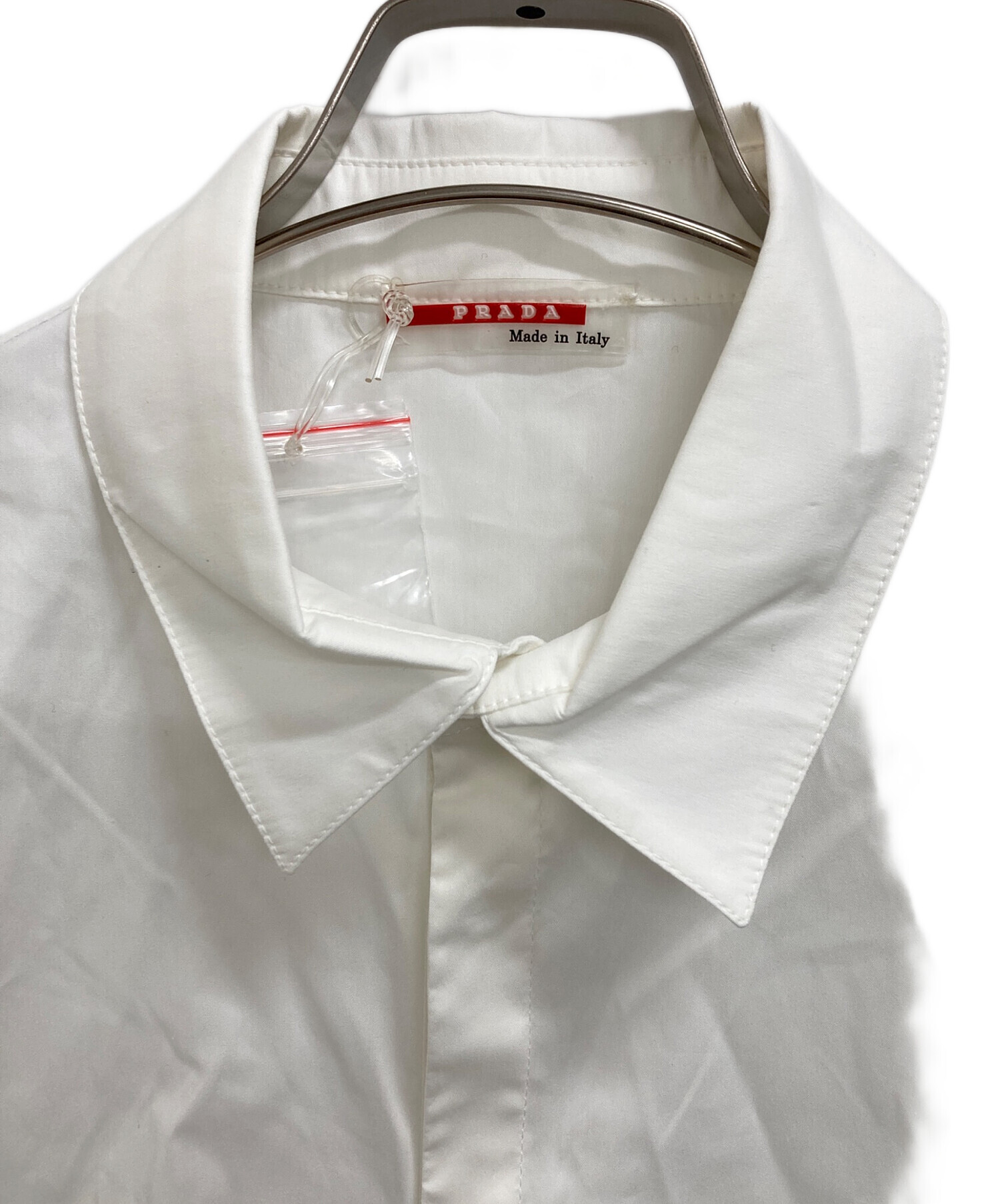 中古・古着通販】PRADA SPORTS (プラダスポーツ) 半袖シャツ ホワイト