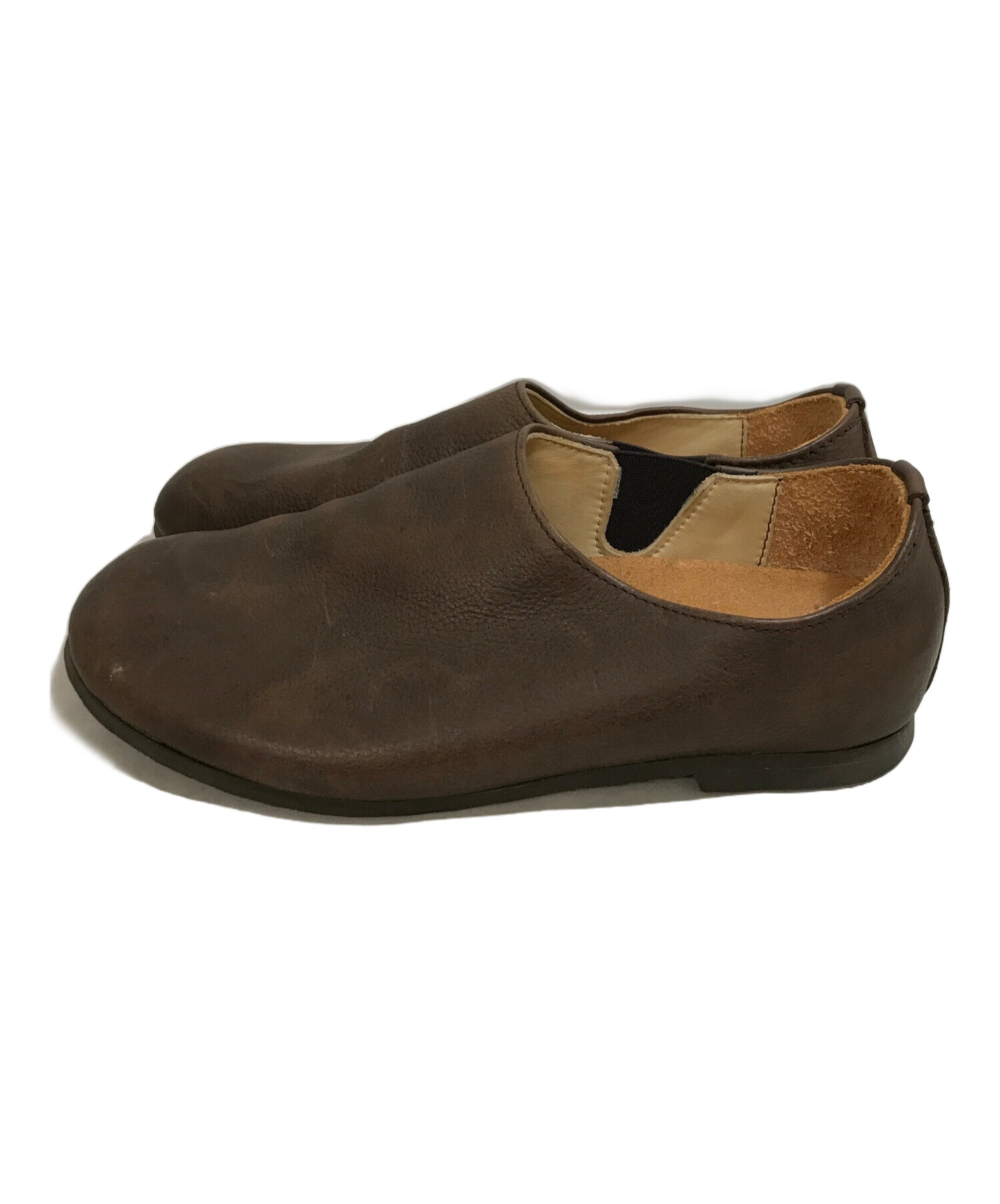 中古・古着通販】Nakamura (ナカムラ) レザーシューズ ブラウン サイズ