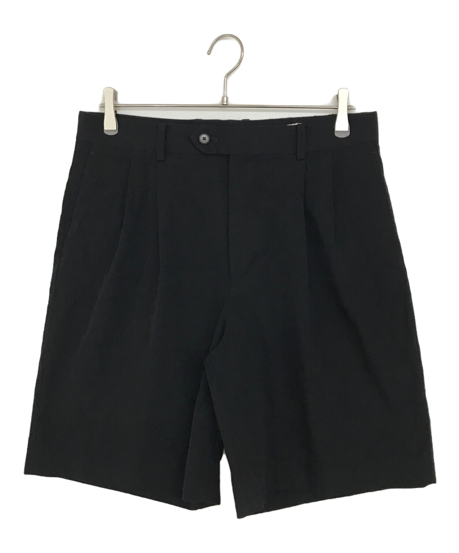 中古・古着通販】AURALEE (オーラリー) ハーフパンツ ブラック サイズ  