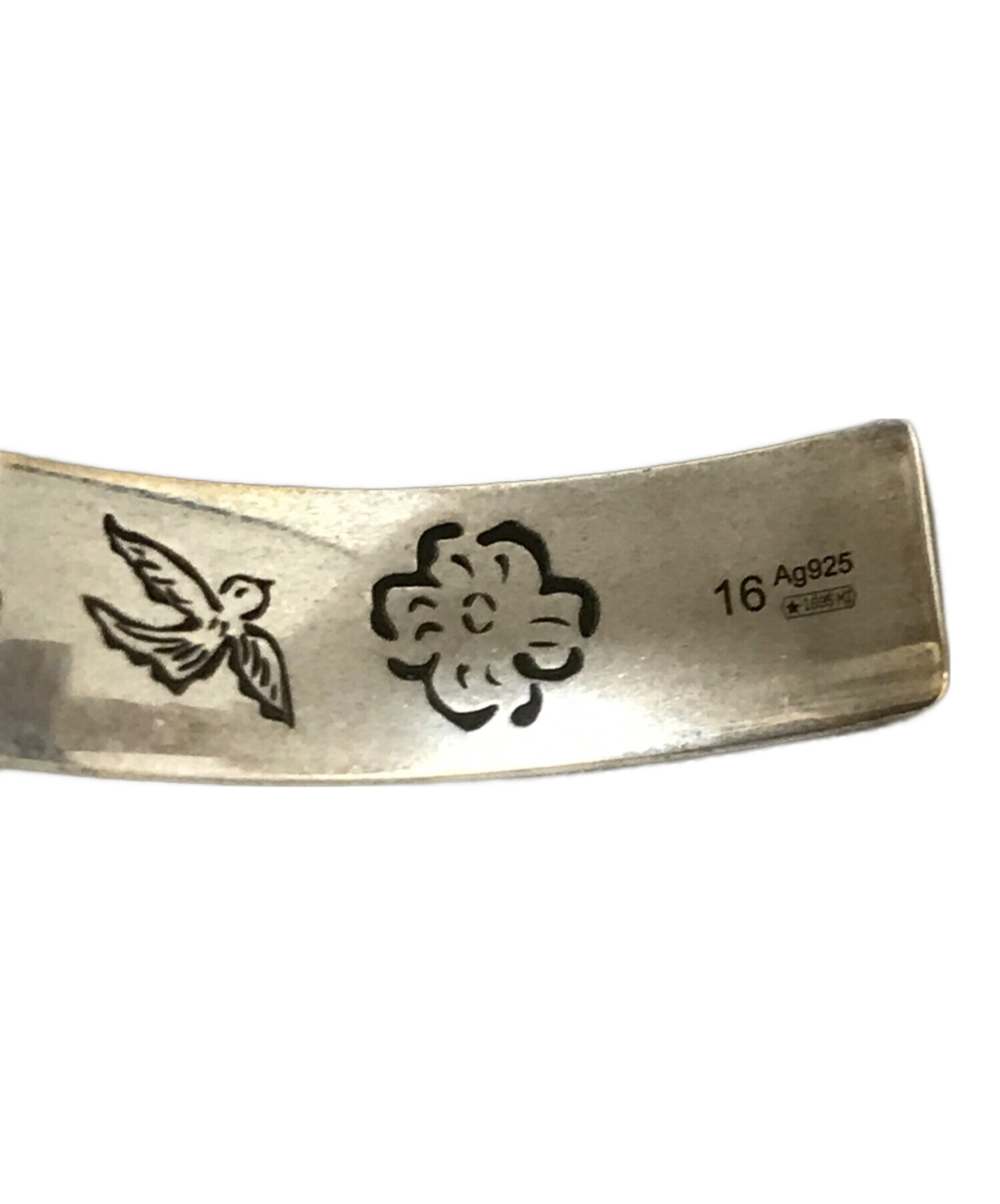 中古・古着通販】GUCCI (グッチ) バングル シルバー｜ブランド・古着