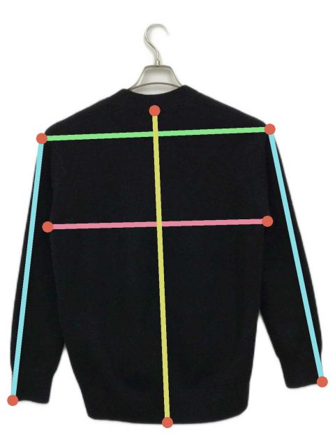 drawer ドゥロワー　カシミヤ　カーディガン　ブラック　1 中古・古着通販】DRAWER (ドゥロワー) カシミヤカーディガン ブラック