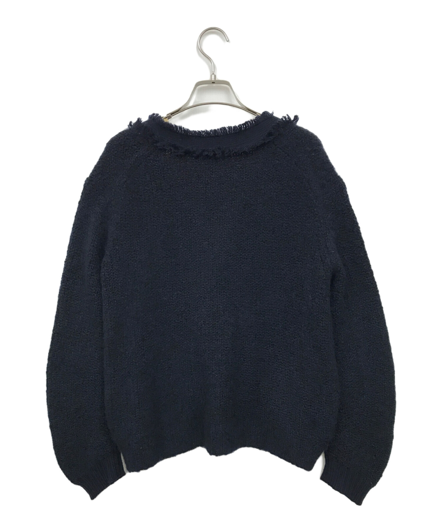 中古・古着通販】DRAWER (ドゥロワー) カシミヤシルクフリンジ