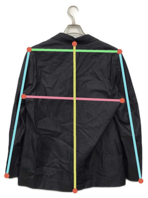 中古・古着通販】CULLNI (クルニ) Light Denim Tailored Jacket