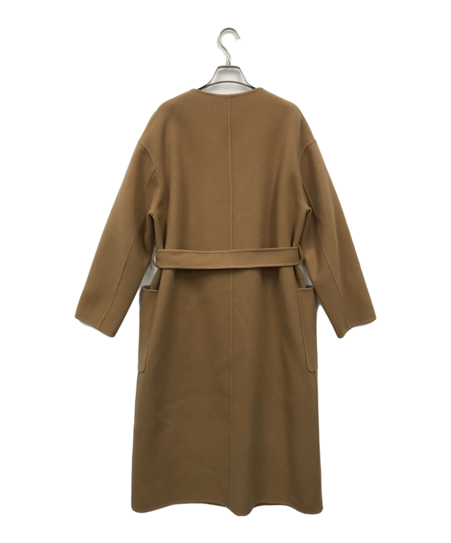 新品未使用✨UNITED ARROWS ダブルフェイス ノーカラーコート　38 中古・古着通販】UNITED ARROWS (ユナイテッドアローズ) ダブル