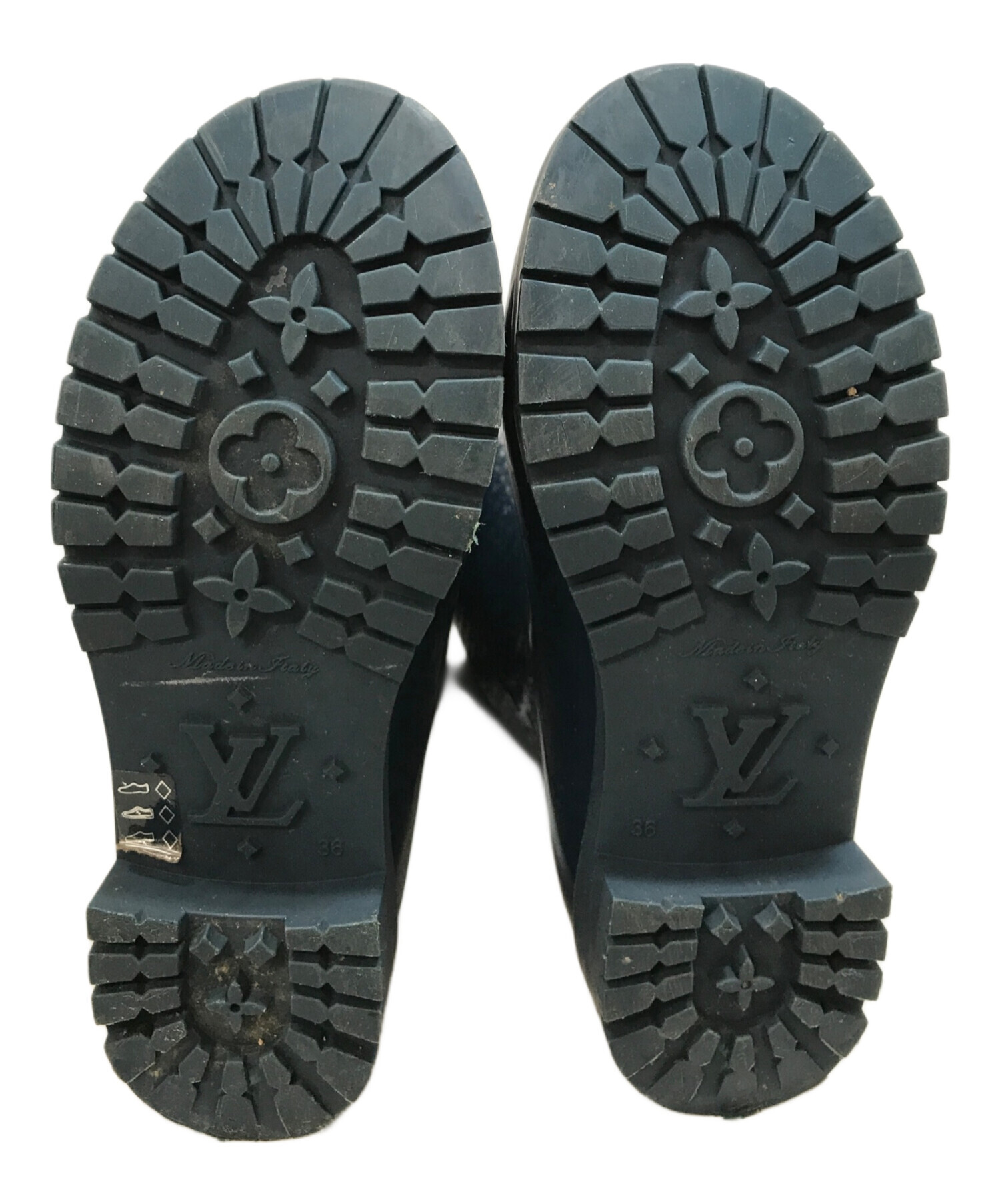 ルイヴィトン　レインブーツ 中古・古着通販】LOUIS VUITTON (ルイ ヴィトン) レインブーツ