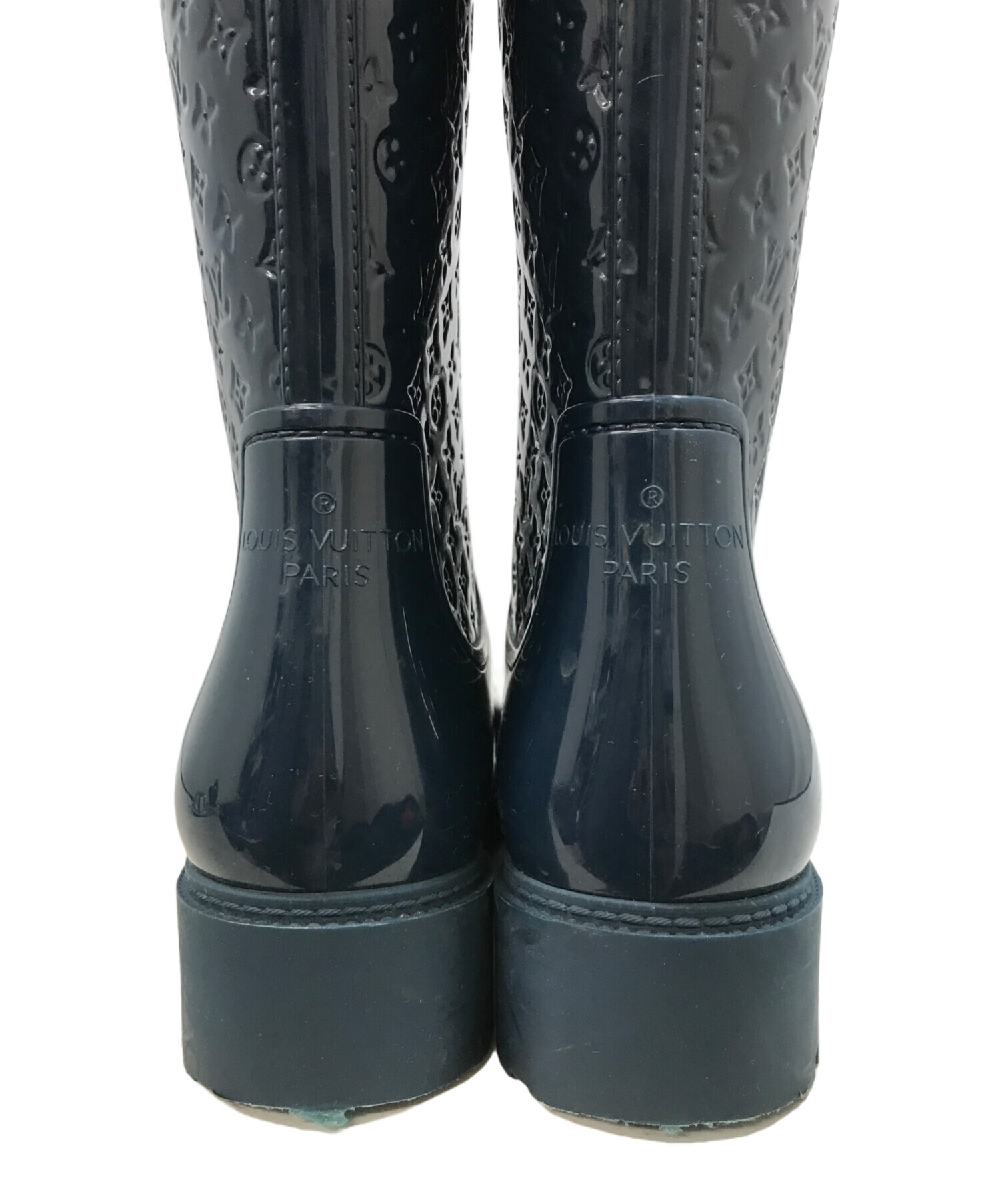 ヴィトン　新品未使用　ルイヴィトン　レインブーツ　サイズ40 中古・古着通販】LOUIS VUITTON (ルイ ヴィトン) レインブーツ