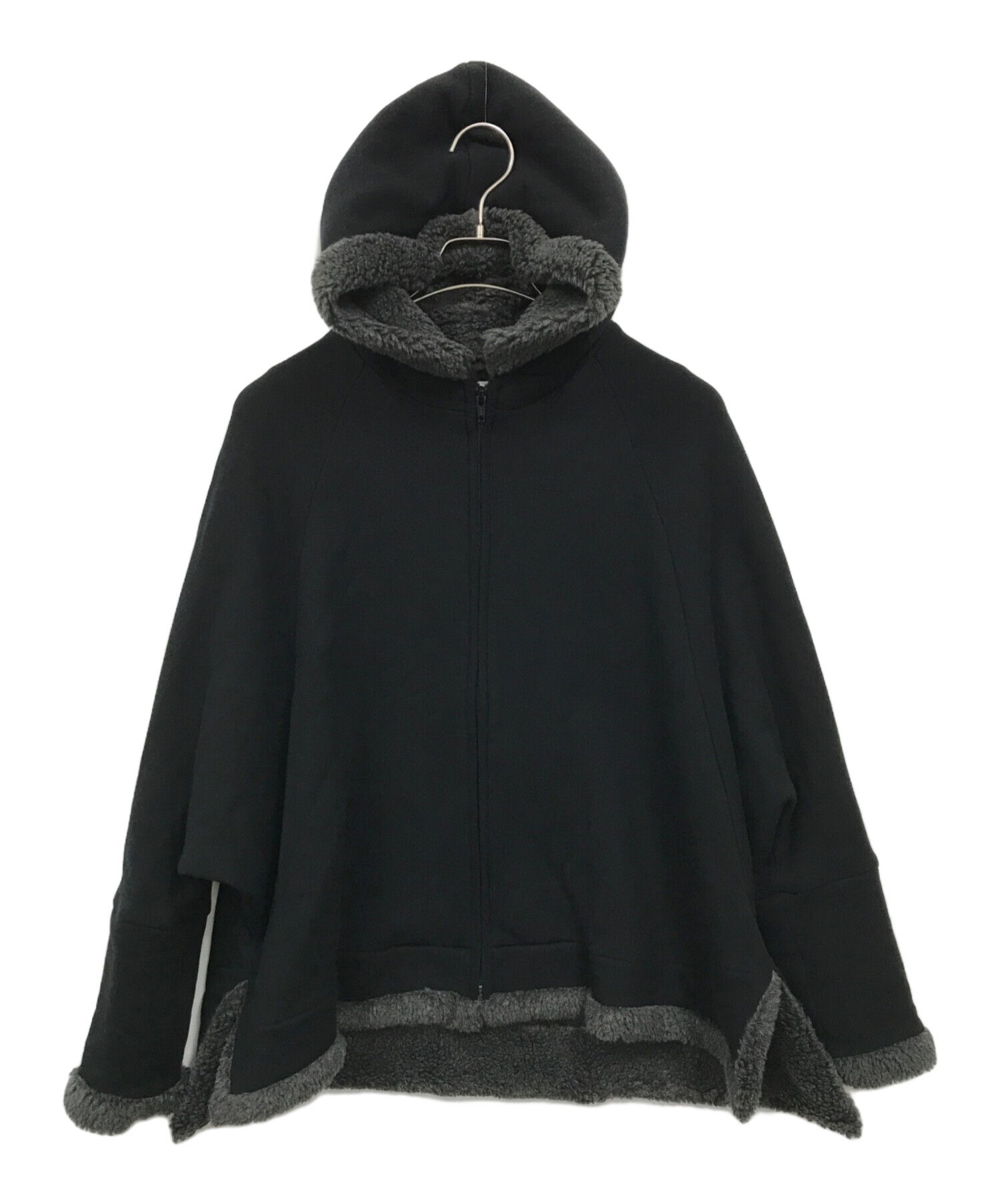 中古・古着通販】BEARDSLEY (ビアズリー) ボアポンチョパーカー