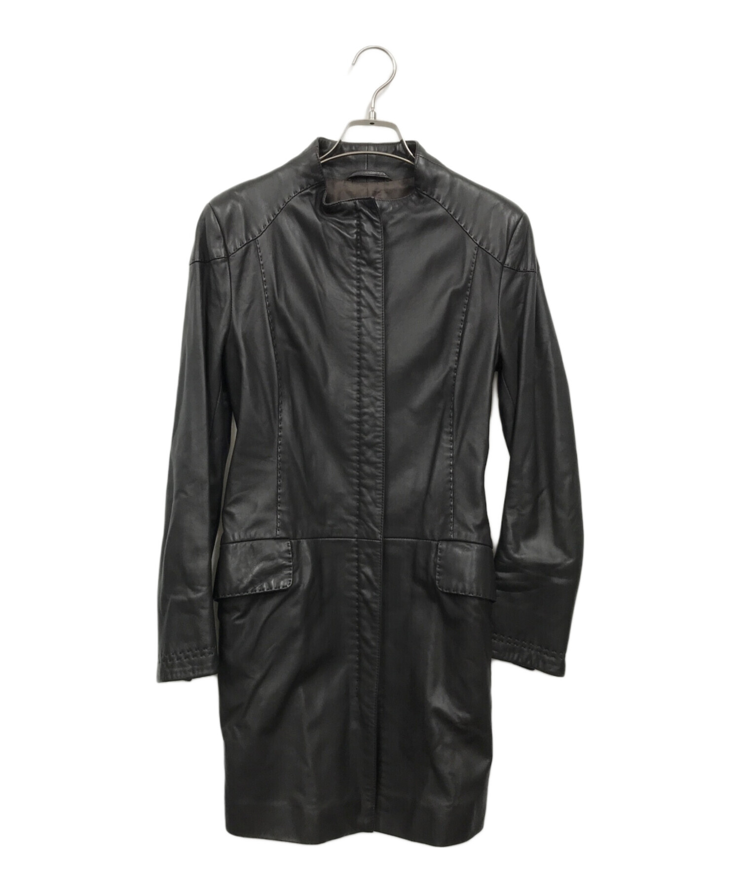 中古・古着通販】EMPORIO ARMANI (エンポリオアルマーニ) ラムレザー 