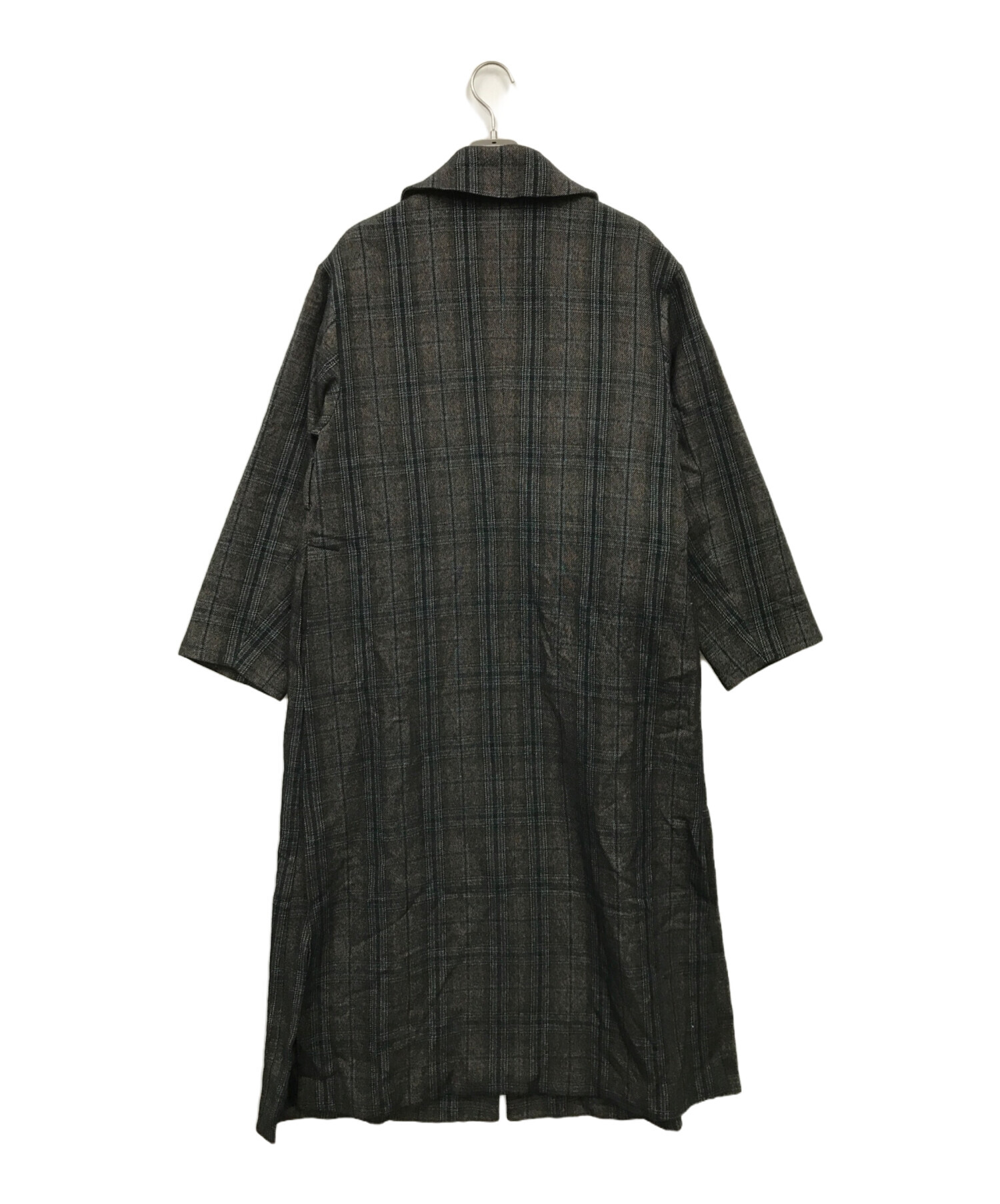 中古・古着通販】Lois CRAYON (ロイスクレヨン) ロングコート グリーン