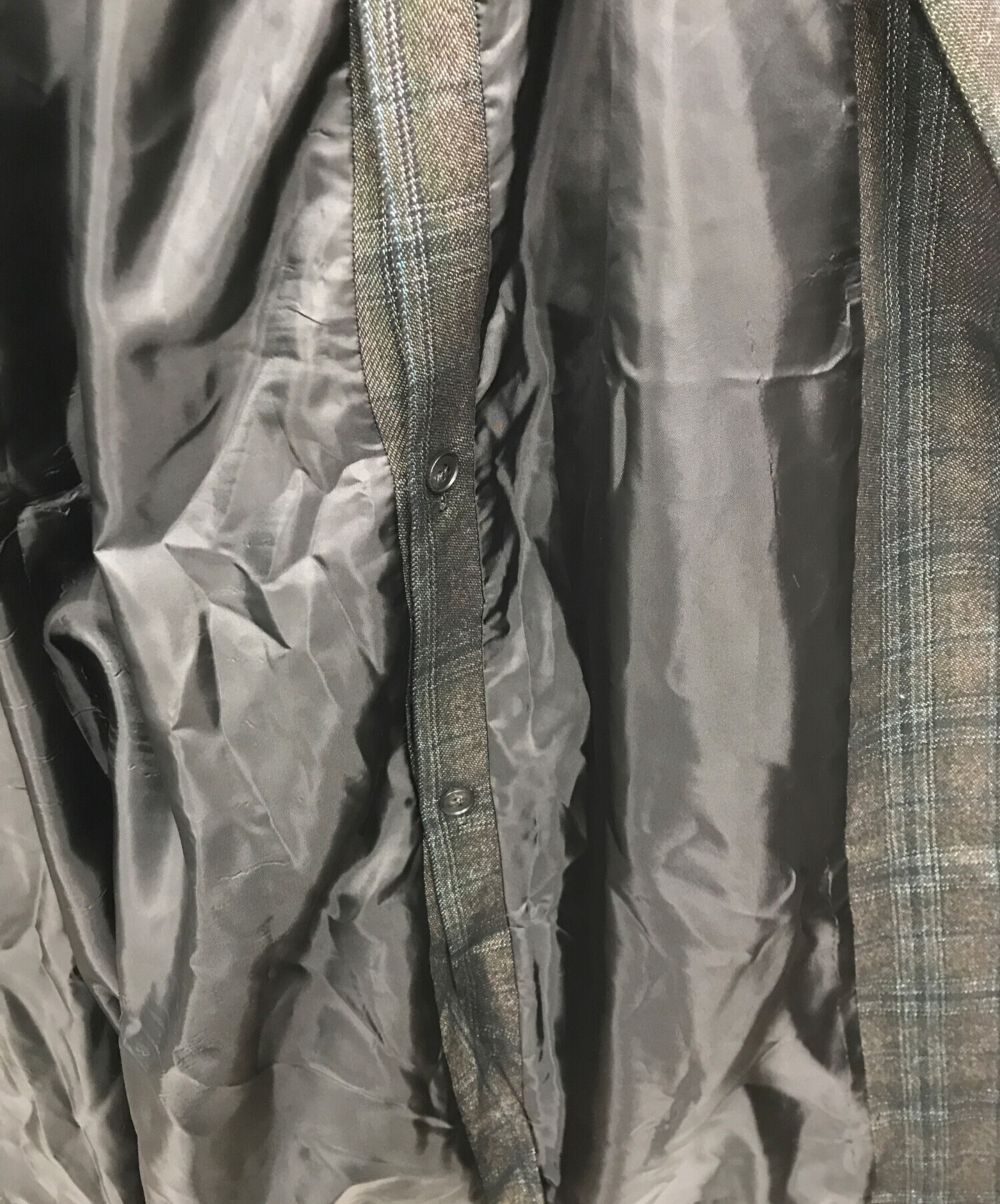 中古・古着通販】Lois CRAYON (ロイスクレヨン) ロングコート グリーン